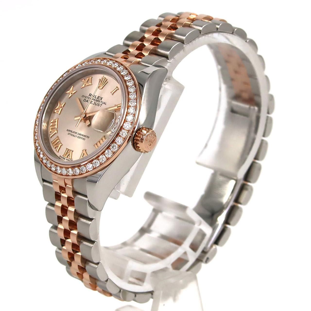 Rolex Rolex Rolex Datejust Stainless Steel Pink Gold Automatic Metal Automatic 279381RBR DUTY FREE for USA Size ONE SIZE - 2 Thumbnail