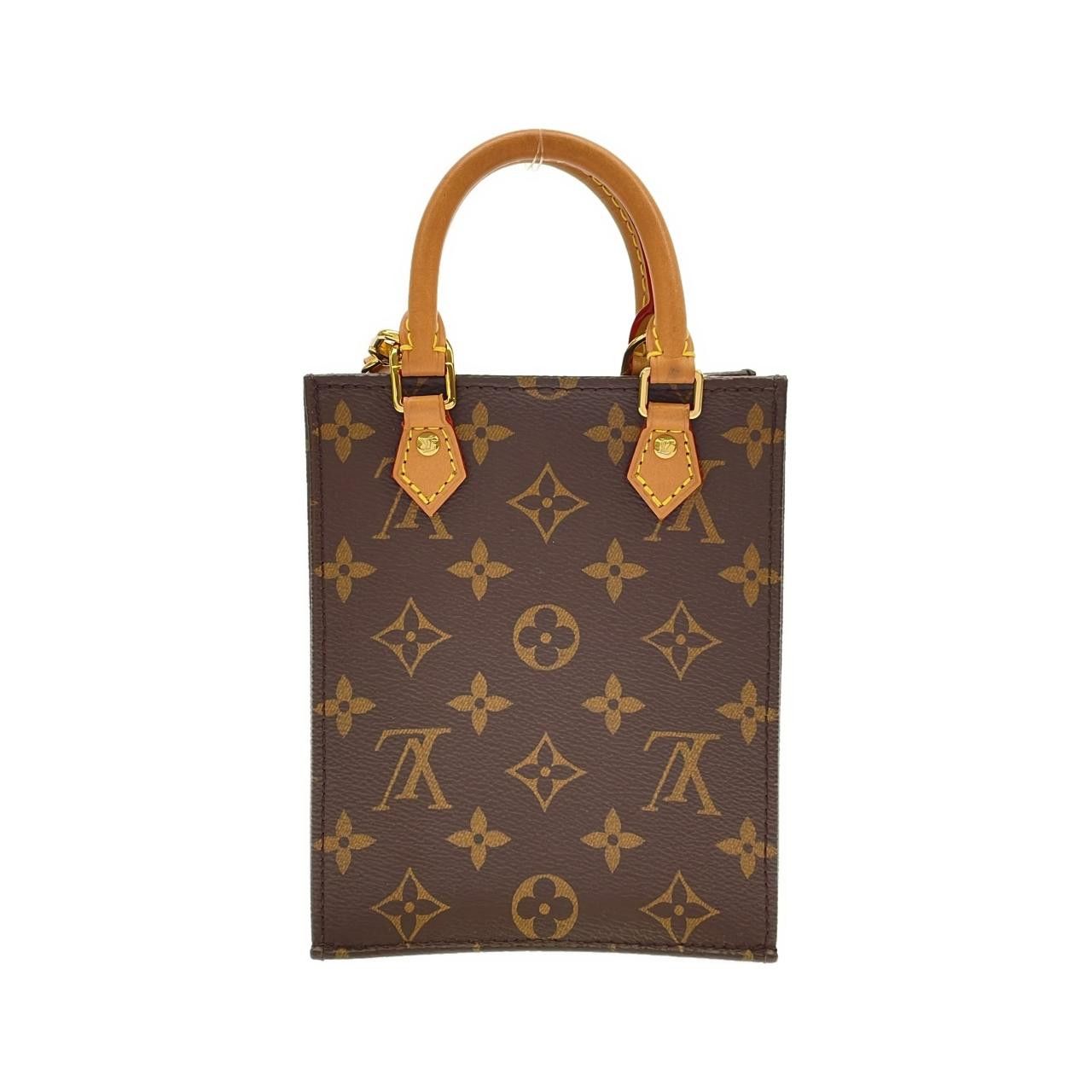 Louis Vuitton Louis Vuitton Louis Vuitton Monogram Petite Sac Plat Coated Canvas Bag Textile Crossbody Bag M69442 DUTY FREE for USA Size ONE SIZE - 2 Thumbnail