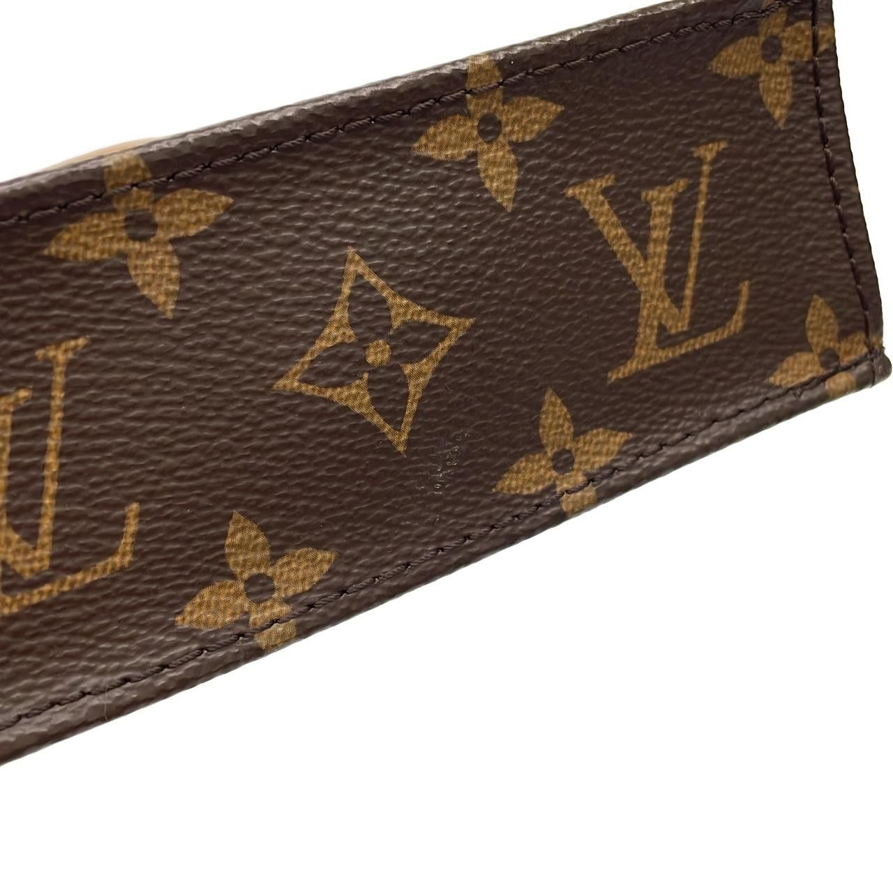 Louis Vuitton Louis Vuitton Louis Vuitton Monogram Petite Sac Plat Coated Canvas Bag Textile Crossbody Bag M69442 DUTY FREE for USA Size ONE SIZE - 4 Thumbnail