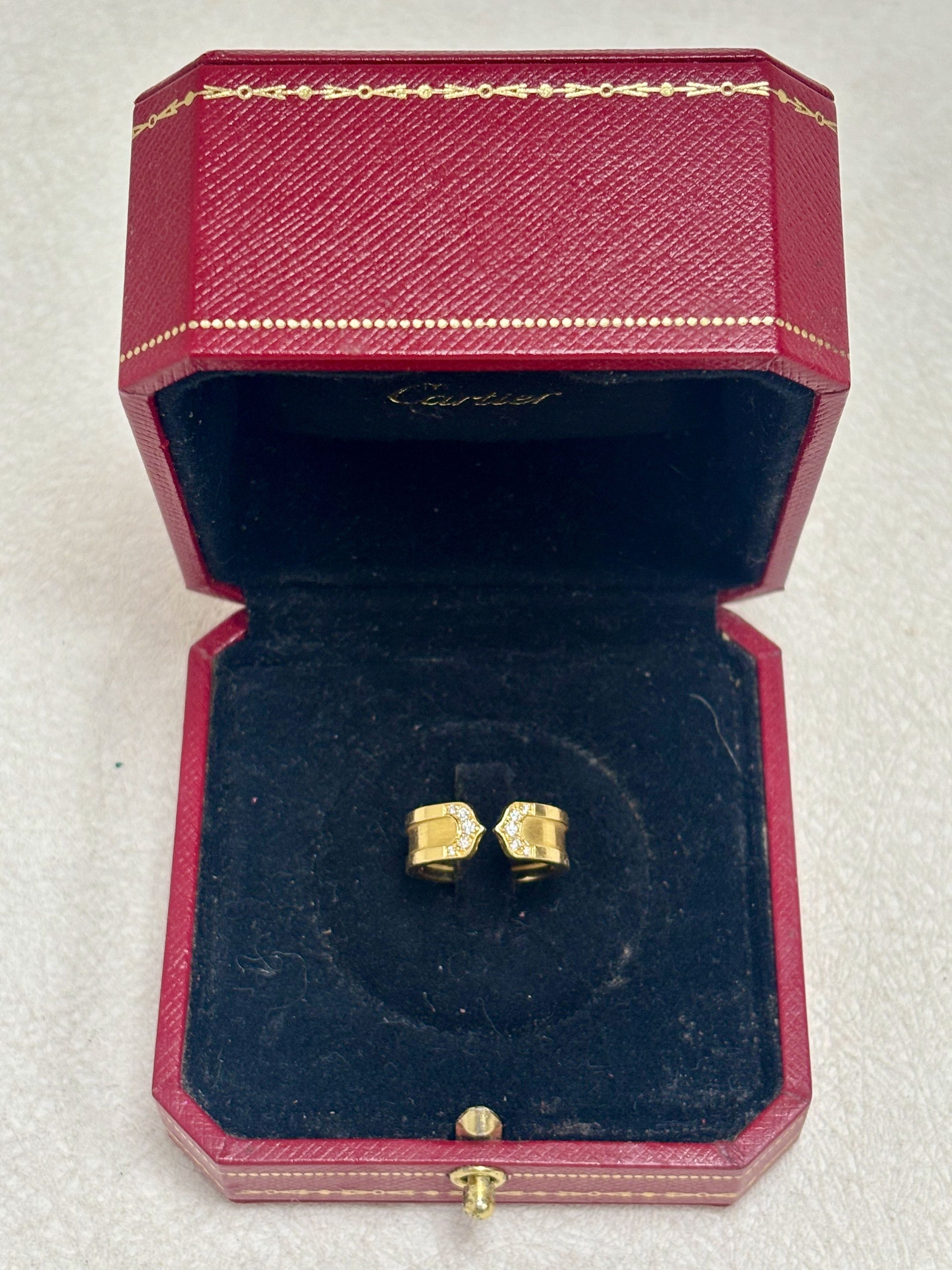 Cartier Bague C Or et Diamants Size ONE SIZE - 2 Thumbnail