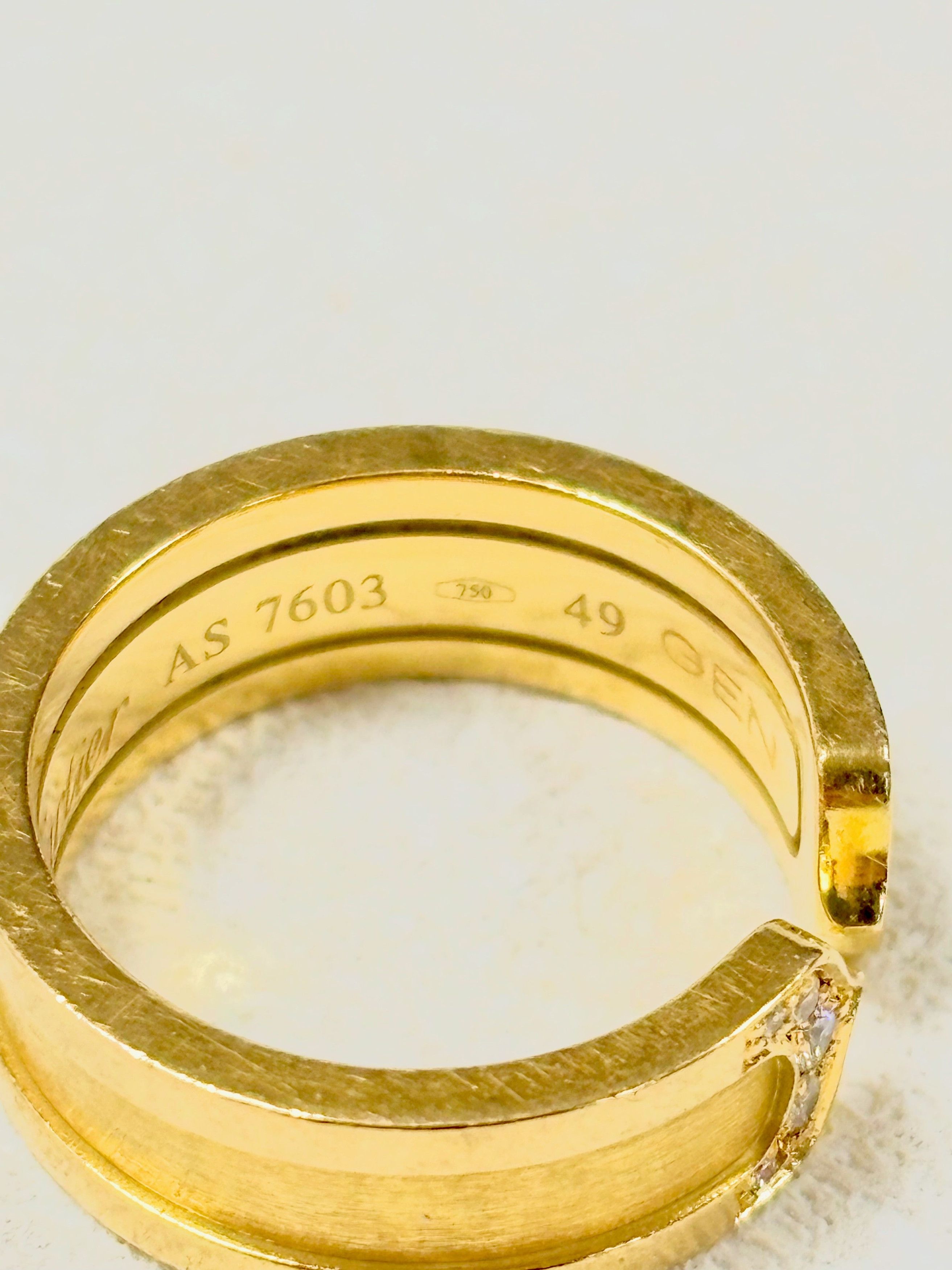 Cartier Bague C Or et Diamants Size ONE SIZE - 8 Thumbnail