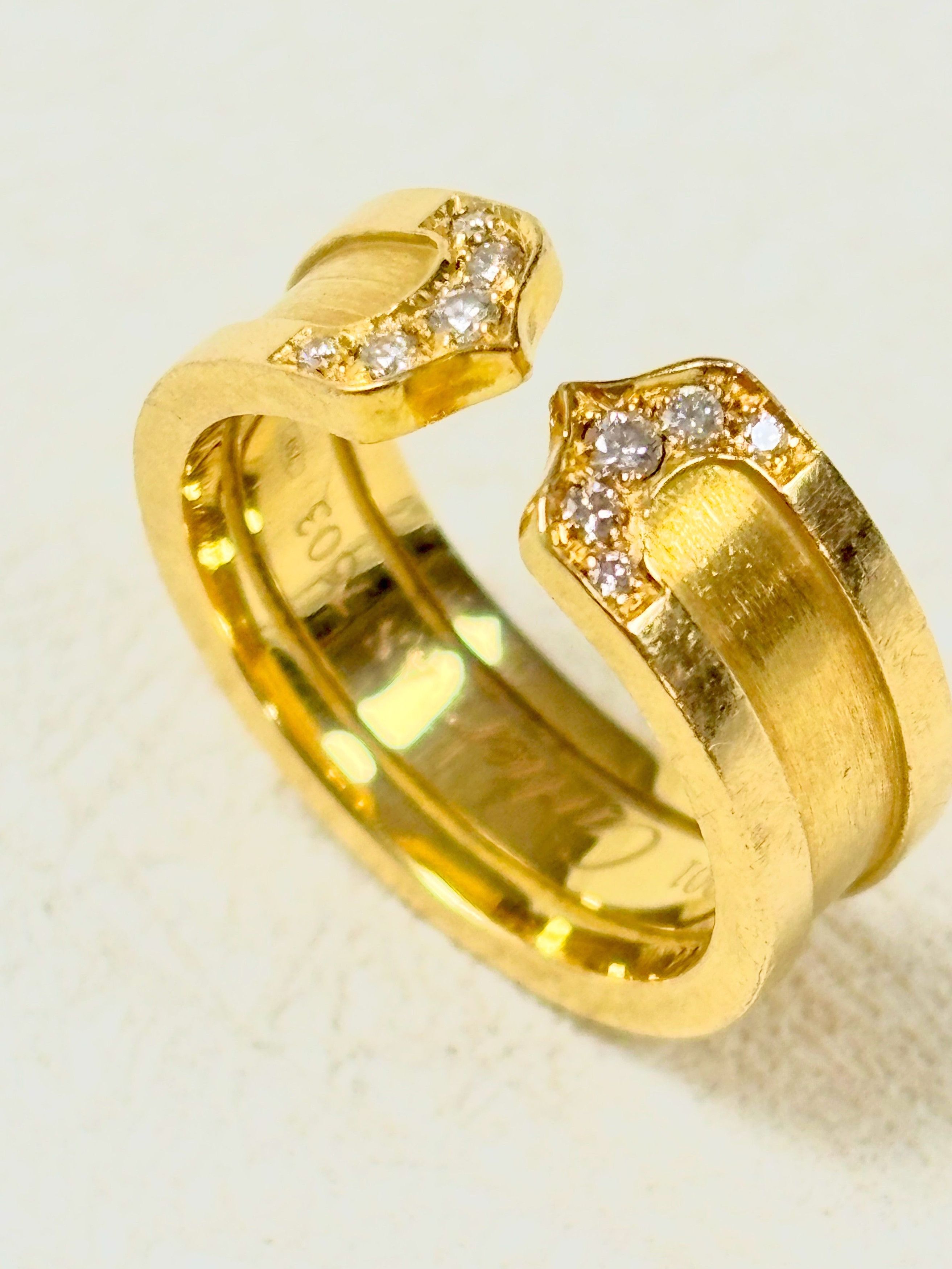 Cartier Bague C Or et Diamants Size ONE SIZE - 4 Thumbnail