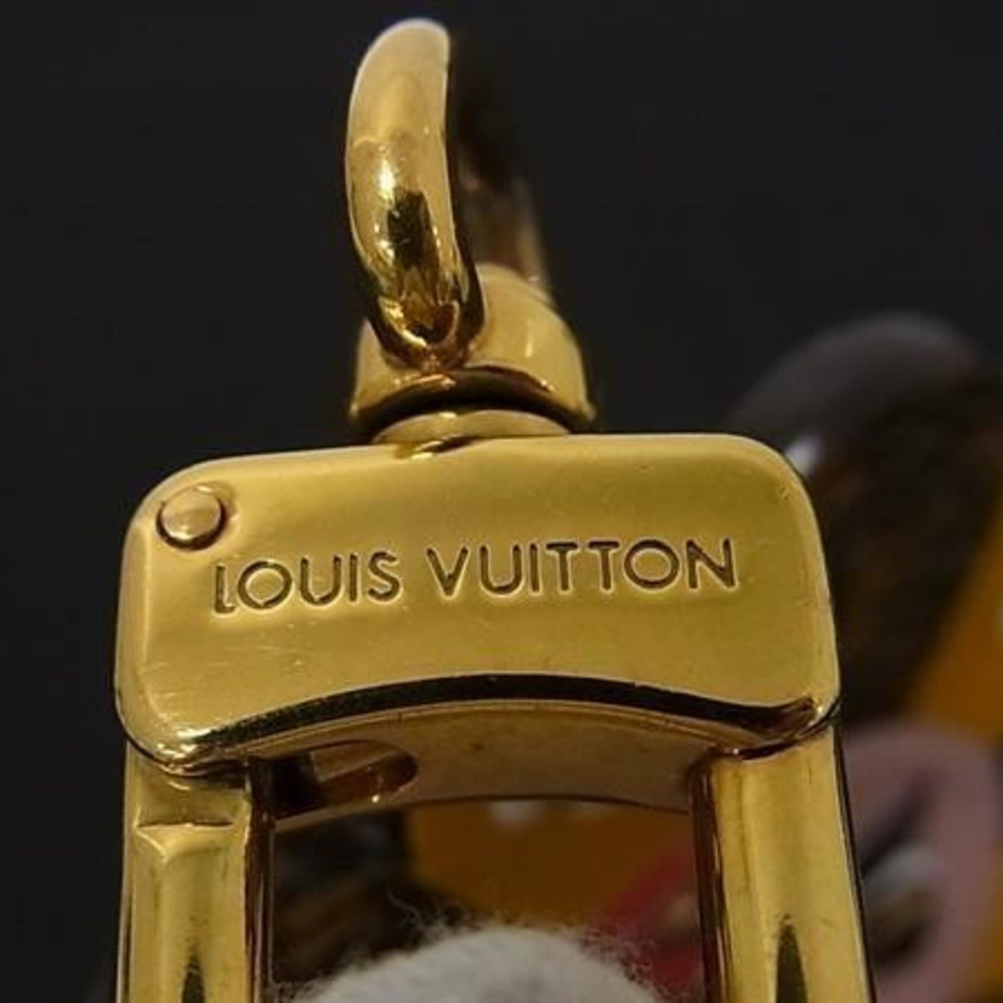 Louis Vuitton Louis Vuitton Keychain Portefeuille Fan Face Lion M68475 Monogram Men's Women's Studs Size ONE SIZE - 3 Thumbnail