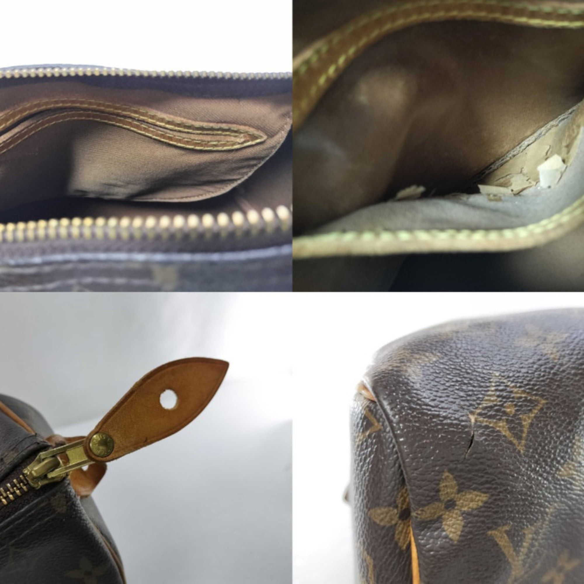 Louis Vuitton LOUIS VUITTON Speedy 35 Handbag M41107 Brown Monogram Canvas Women's Size ONE SIZE - 9 Thumbnail