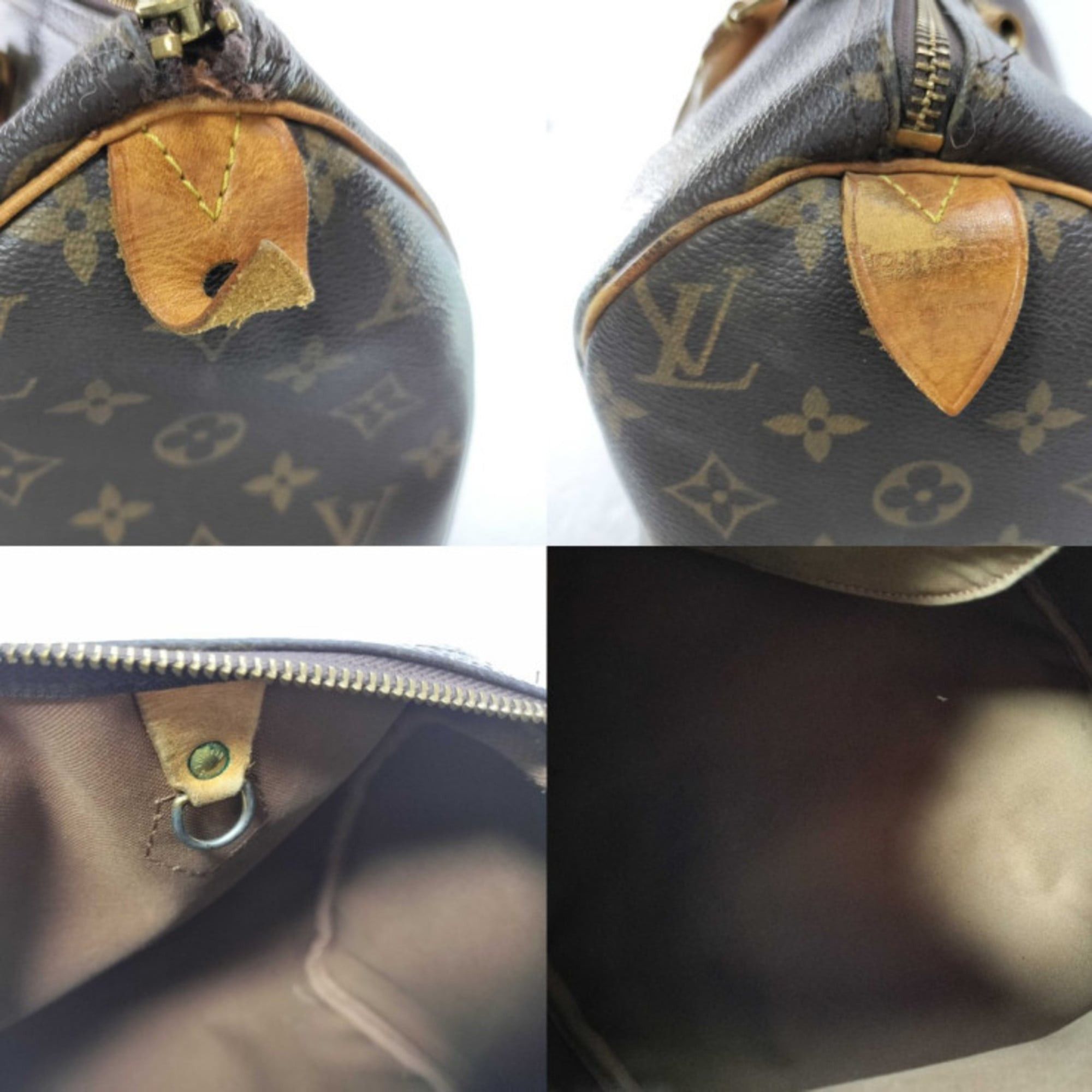 Louis Vuitton LOUIS VUITTON Speedy 35 Handbag M41107 Brown Monogram Canvas Women's Size ONE SIZE - 8 Thumbnail