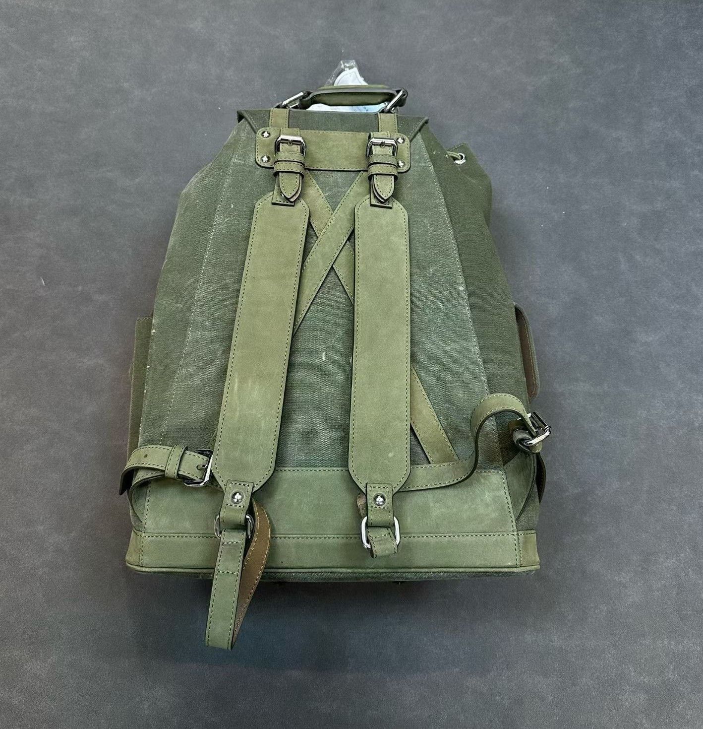 READYMADE ReadyMade Vintage Military Fabric Flap Pocket Backpack Size ONE SIZE - 2 Thumbnail