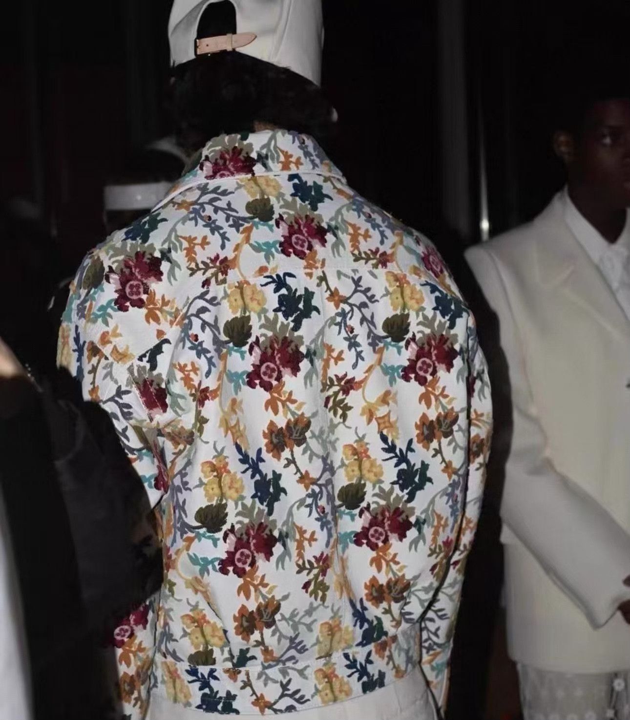 Louis Vuitton Louis Vuitton FW22 MTO Flocked Embroidery Jacket Size US XL / EU 56 / 4 - 7 Thumbnail