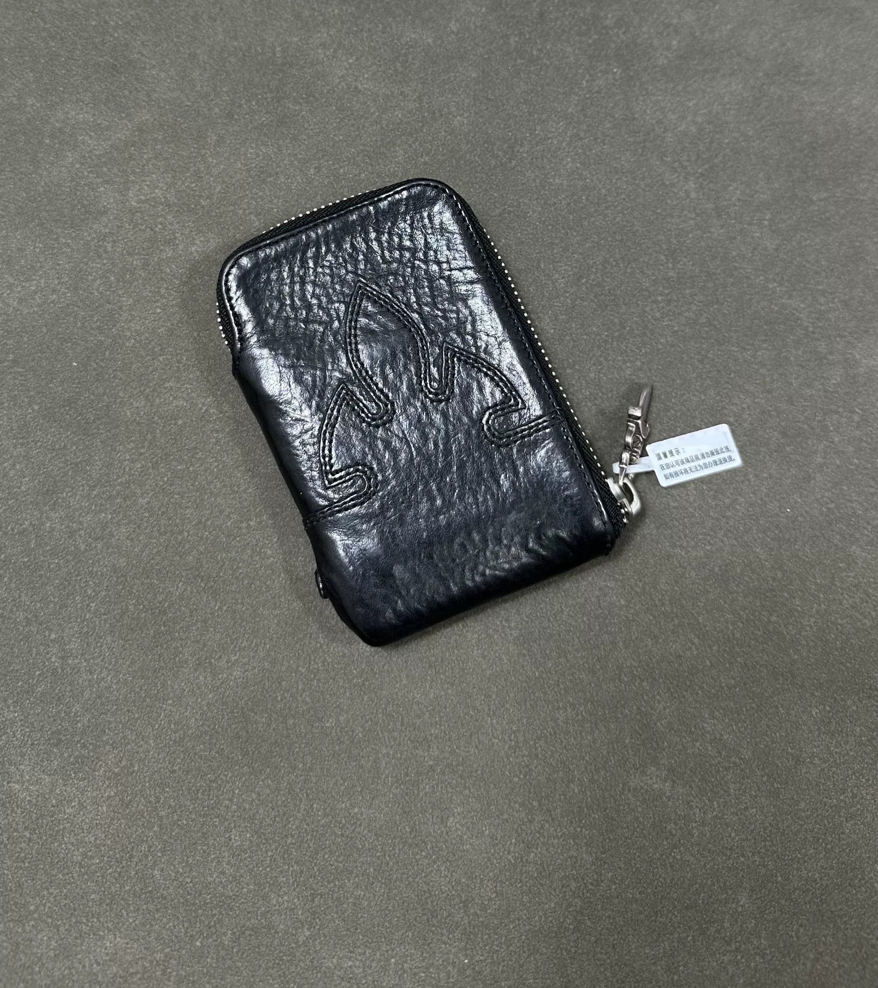 Chrome Hearts Chrome Hearts Flame Leather Card Wallet Size ONE SIZE - 2 Thumbnail