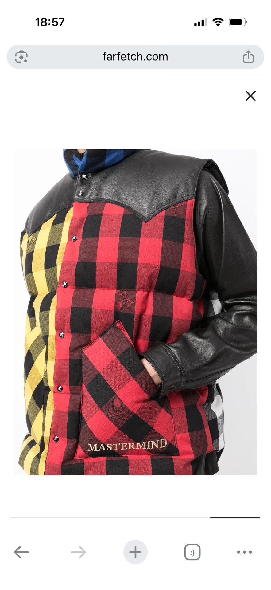 Mastermind Japan mastermind JAPAN x Rocky Mountain Puffer Vest Size US M / EU 48-50 / 2 - 8 Thumbnail