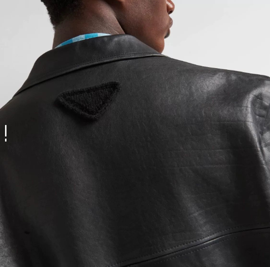 Prada Prada Blazer-Style Leather Jacket Size US S / EU 44-46 / 1 - 6 Thumbnail