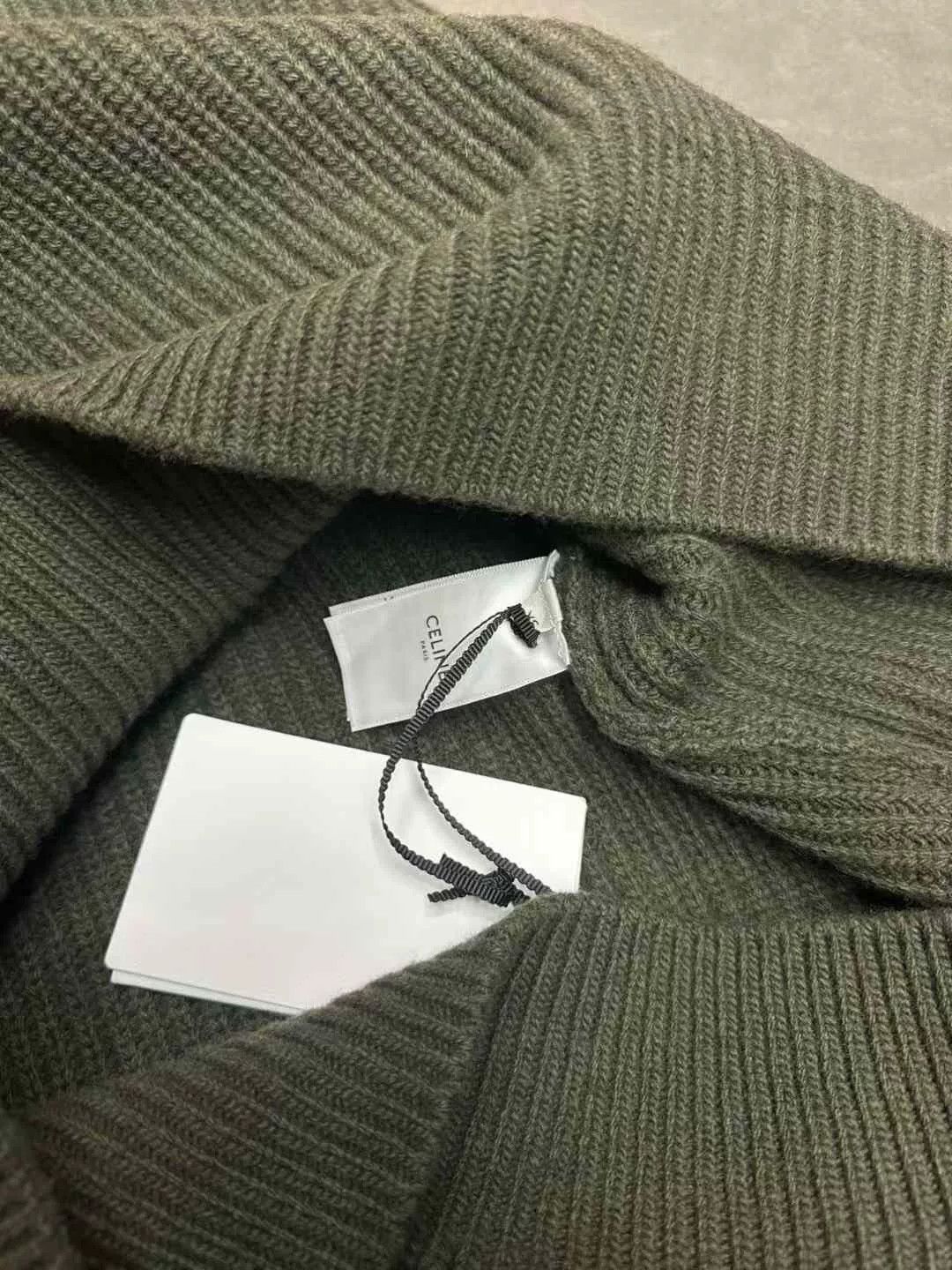 Celine Celine Boy Doll Logo Crewneck Wool Sweater Size XS / US 0-2 / IT 36-38 - 3 Thumbnail