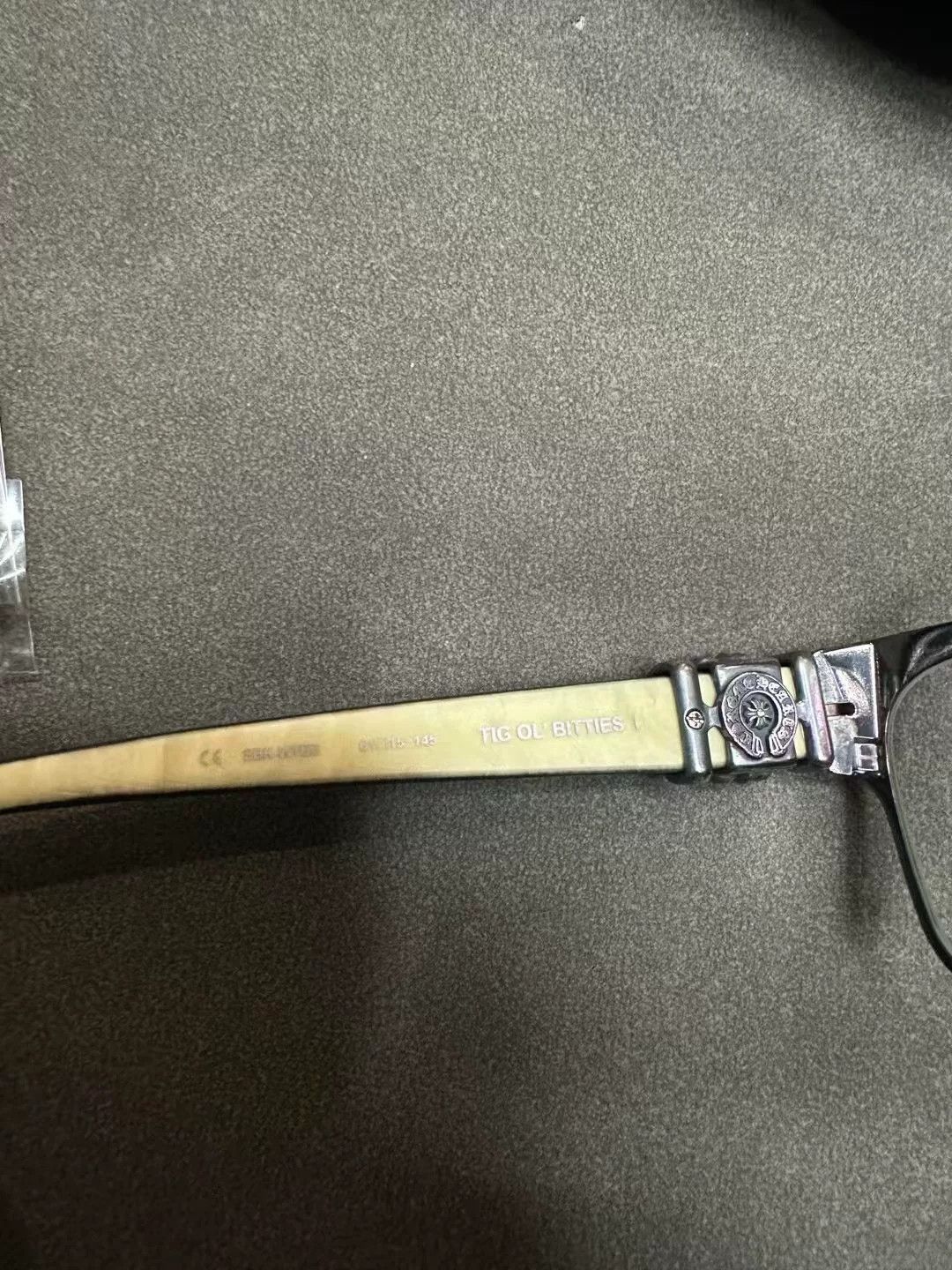 Chrome Hearts Chrome Hearts Horn Cross Eyeglasses Frame Size ONE SIZE - 5 Thumbnail