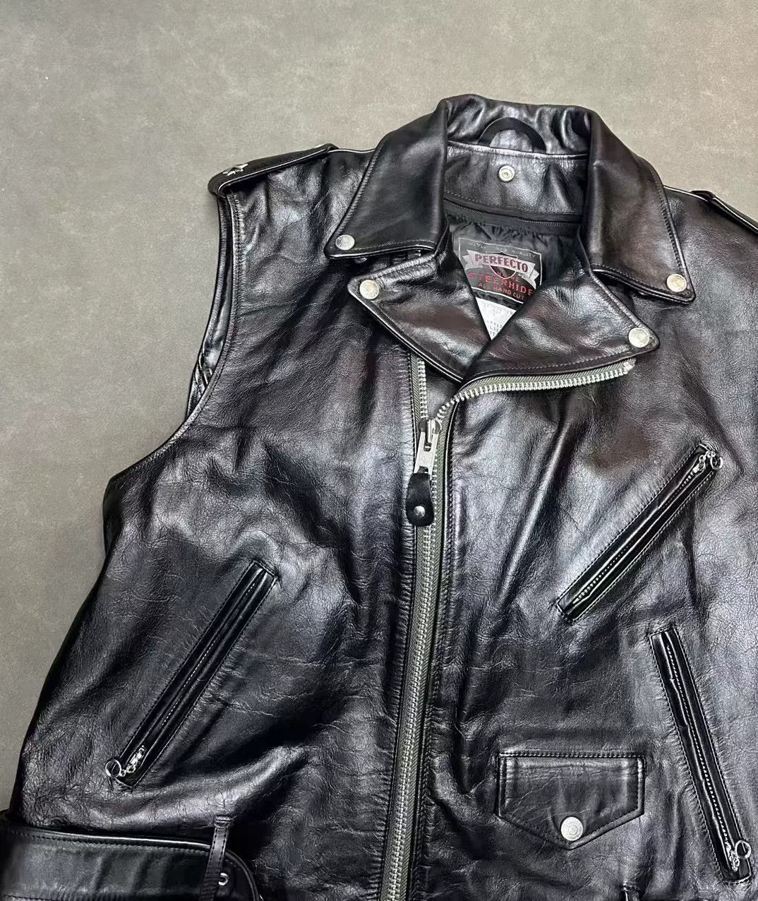 Sacai Sacai x MADSAKI x Schott Cowhide Biker Jacket Size US M / EU 48-50 / 2 - 3 Thumbnail