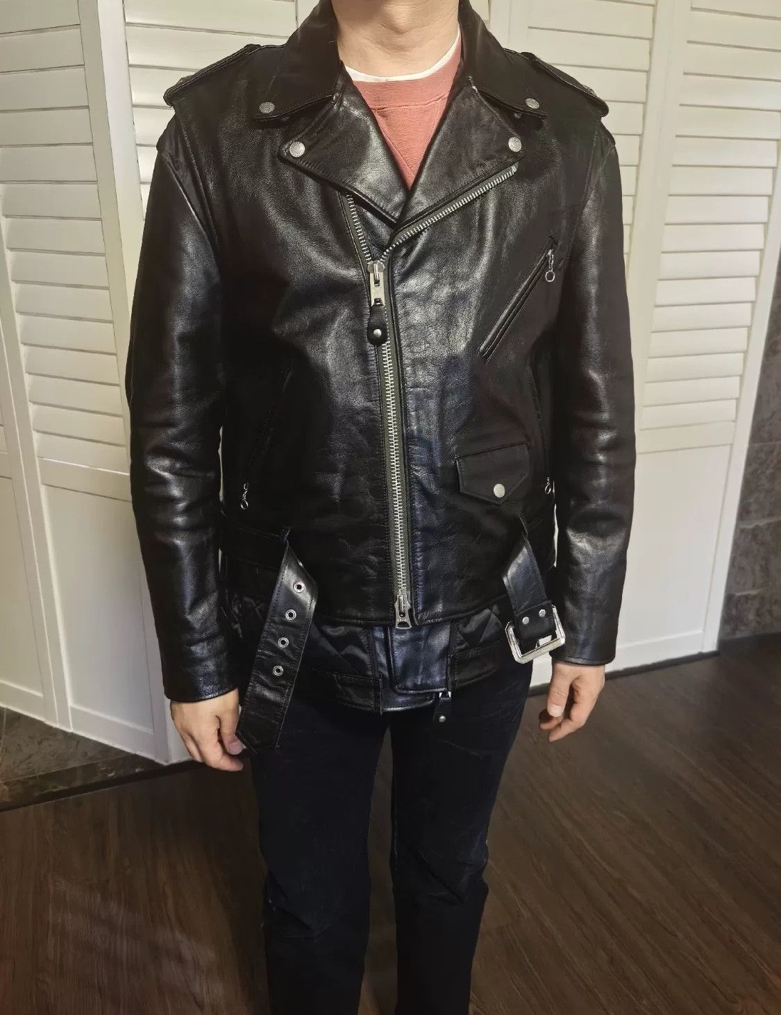Sacai Sacai x MADSAKI x Schott Cowhide Biker Jacket Size US M / EU 48-50 / 2 - 5 Thumbnail