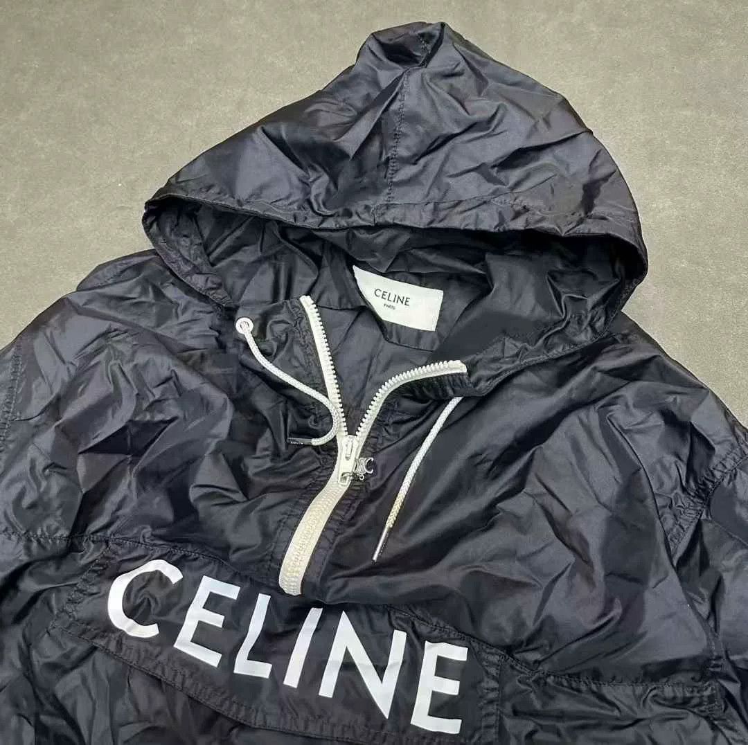 Celine Celine Hooded Windbreaker Lightweight Nylon Size US M / EU 48-50 / 2 - 3 Thumbnail