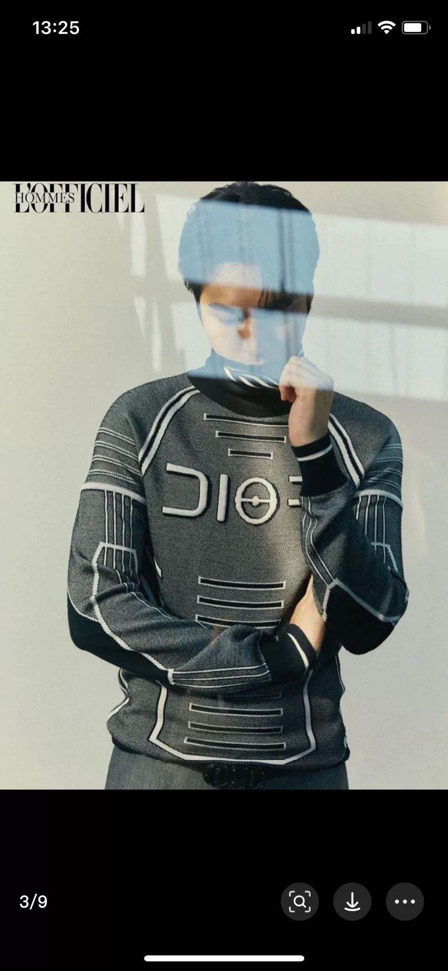 Dior Dior Homme x Hajime Sorayama Tech Wool Turtleneck Size US M / EU 48-50 / 2 - 7 Thumbnail