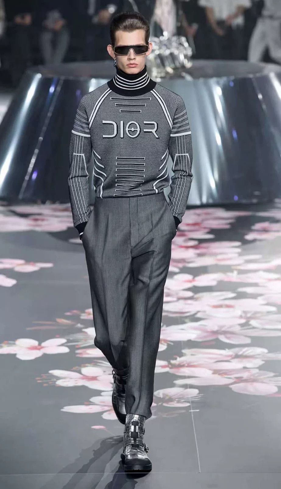 Dior Dior Homme x Hajime Sorayama Tech Wool Turtleneck Size US M / EU 48-50 / 2 - 5 Thumbnail