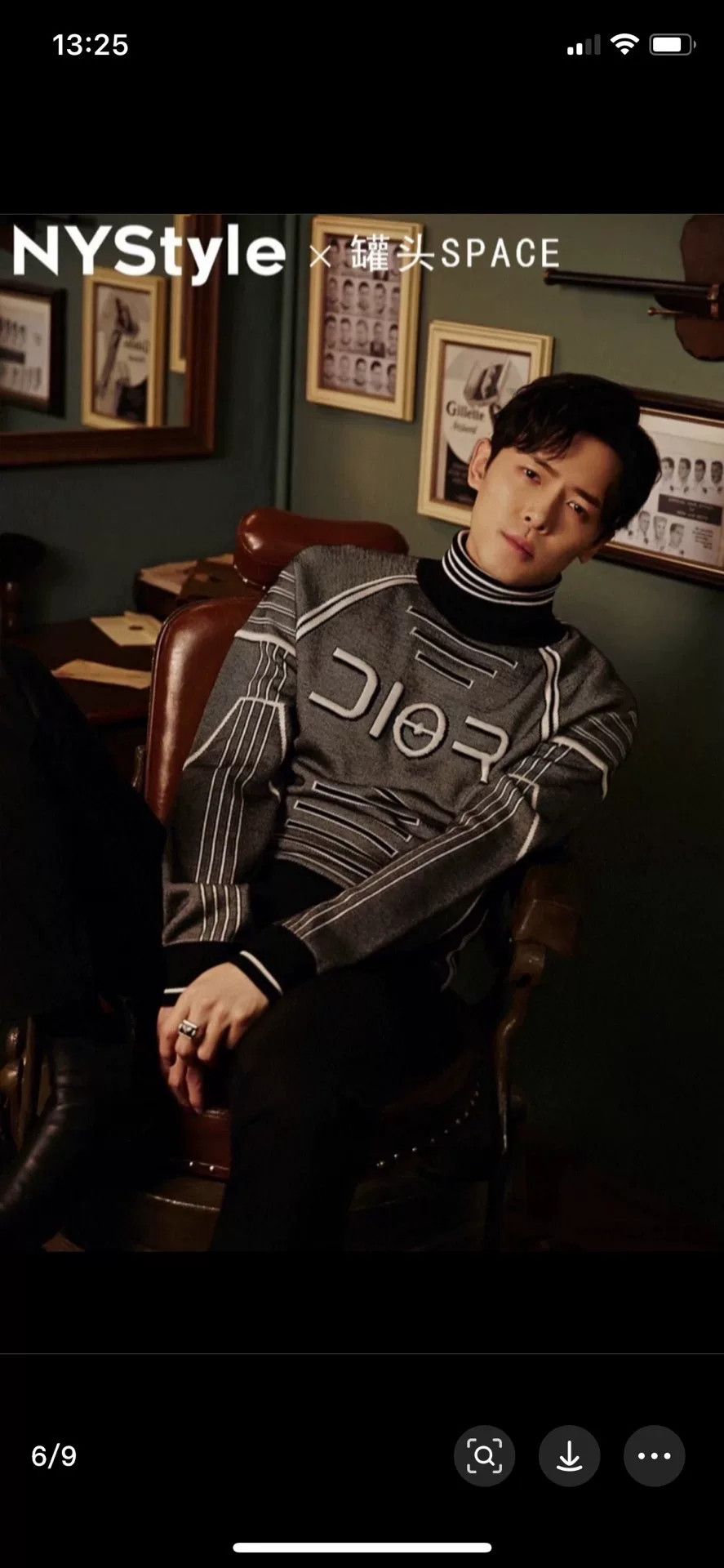 Dior Dior Homme x Hajime Sorayama Tech Wool Turtleneck Size US M / EU 48-50 / 2 - 9 Thumbnail