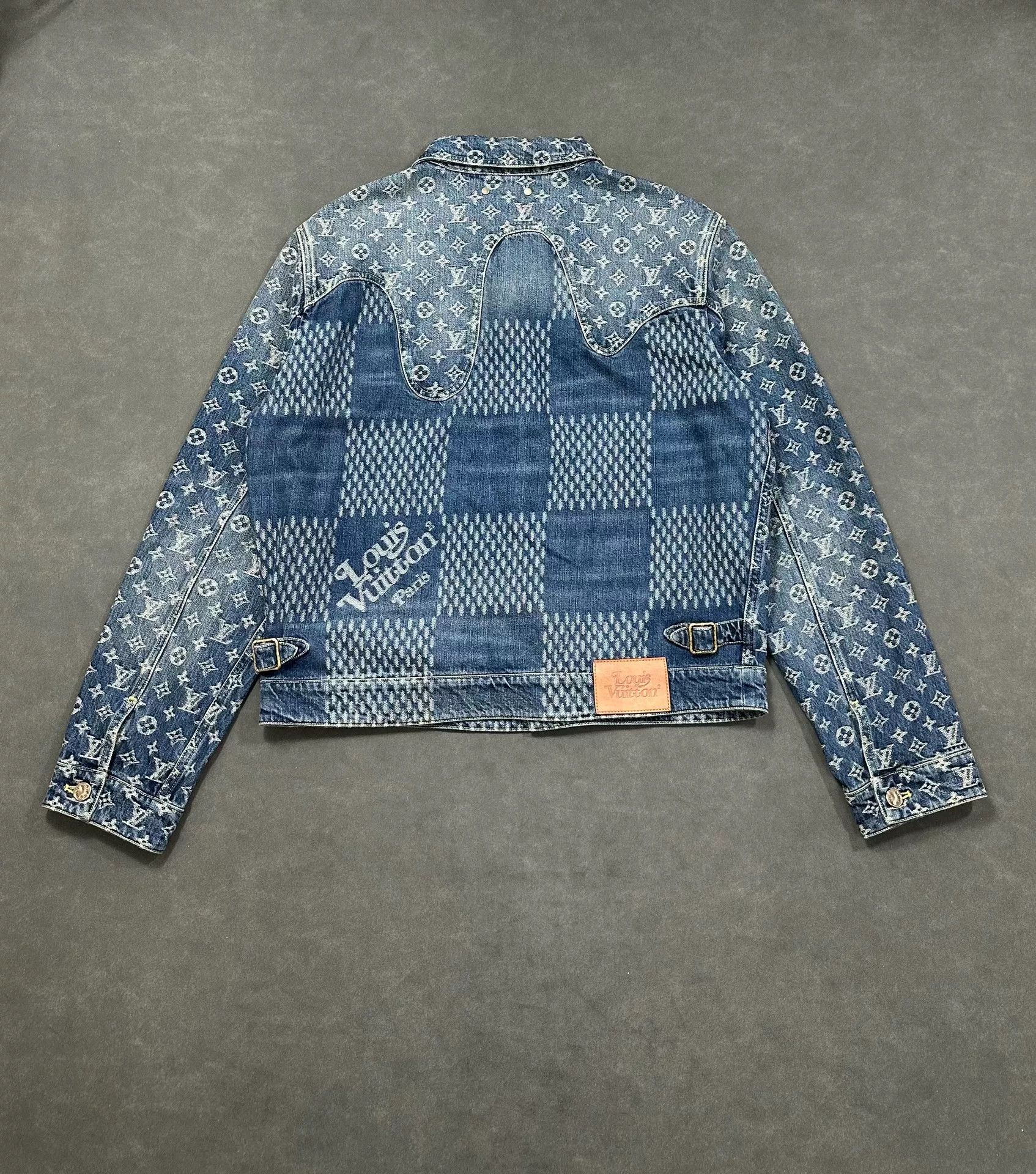 Louis Vuitton Louis Vuitton x Nigo 2 LV2 Monogram Denim Jacket Size US M / EU 48-50 / 2 - 2 Thumbnail