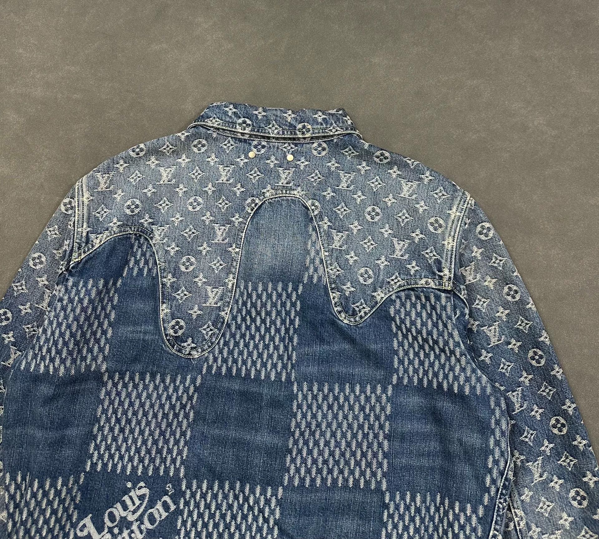 Louis Vuitton Louis Vuitton x Nigo 2 LV2 Monogram Denim Jacket Size US M / EU 48-50 / 2 - 4 Thumbnail
