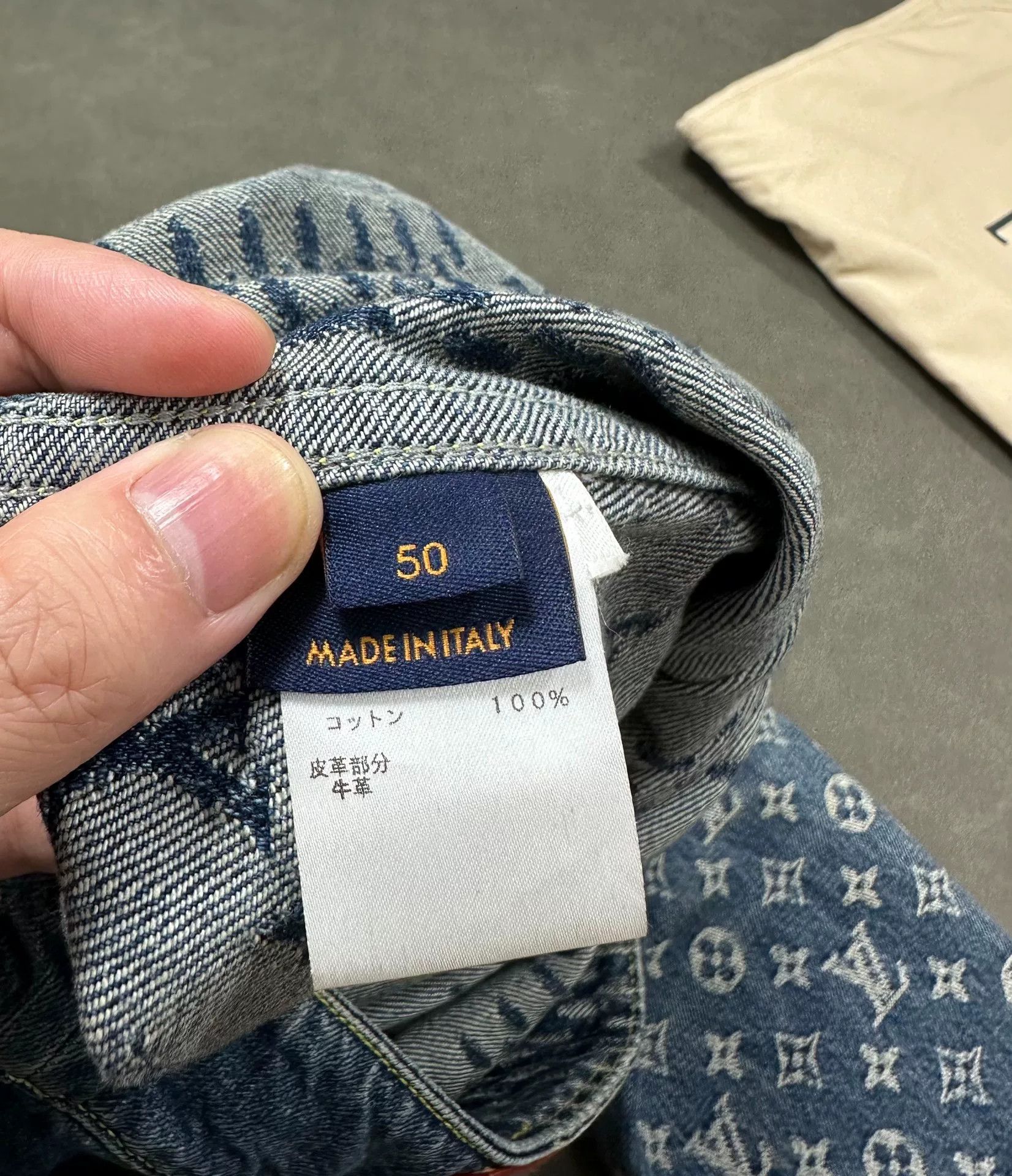 Louis Vuitton Louis Vuitton LV x Nigo 2 Monogram Denim Jacket Size US M / EU 48-50 / 2 - 7 Thumbnail