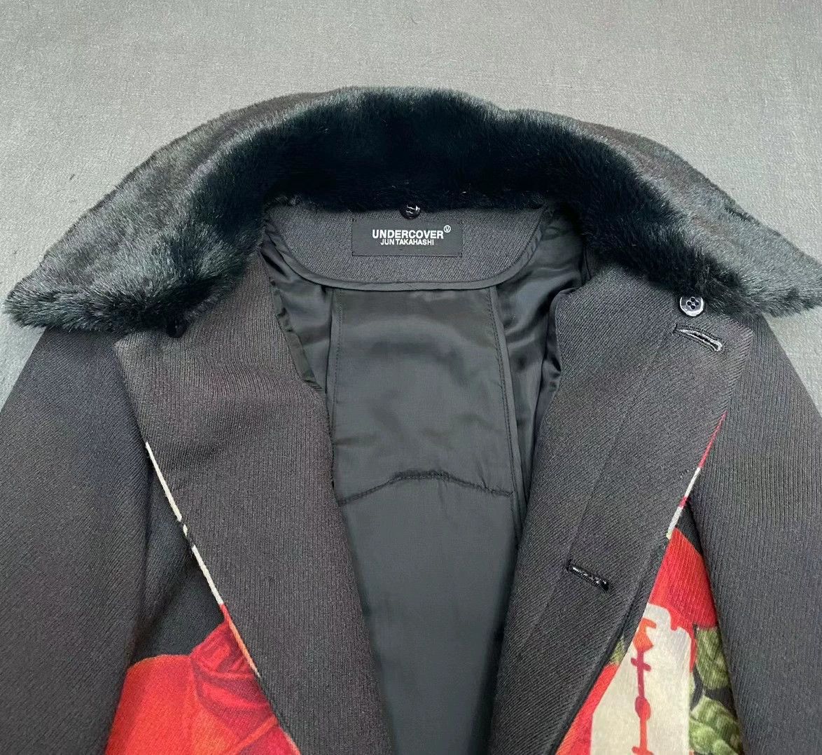 Jun Takahashi Undercover UC Coat Rose Print Men's Size US M / EU 48-50 / 2 - 3 Thumbnail