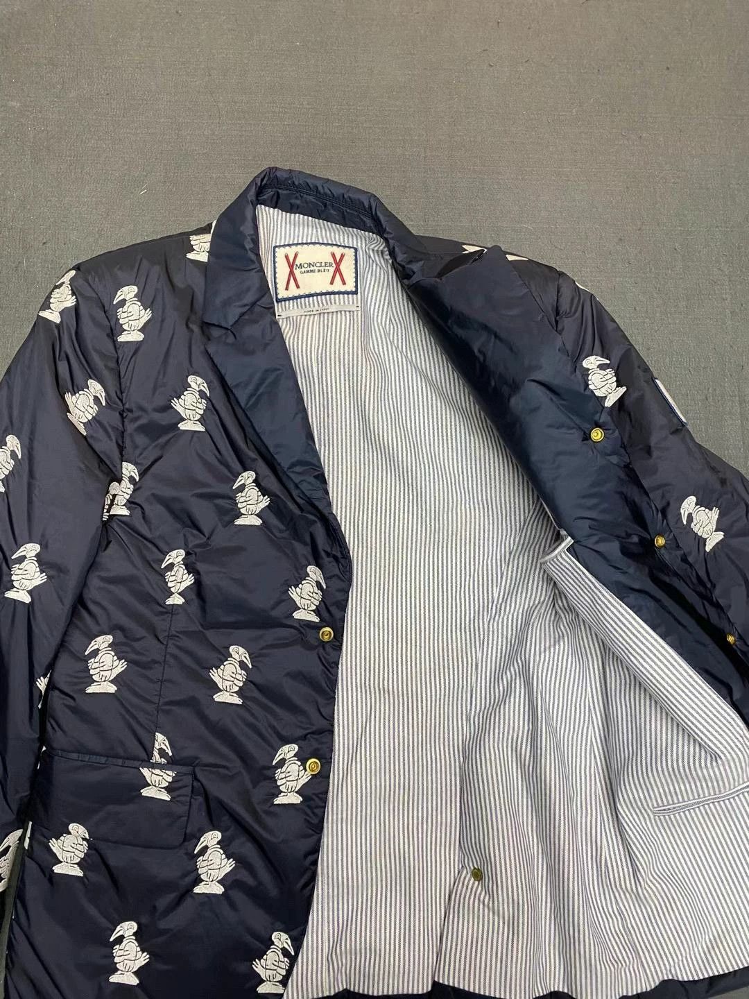 Thom Browne Moncler Gamme Bleu Thom Browne Down Jacket Size US XS / EU 42 / 0 - 3 Thumbnail