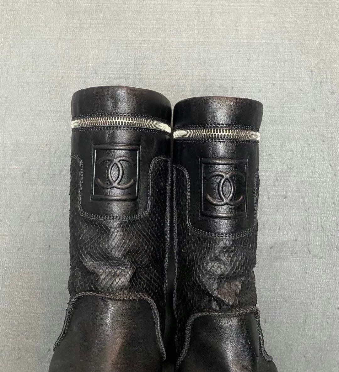 Chanel Chanel High Boots Size US 9.5 / IT 39.5 - 3 Thumbnail