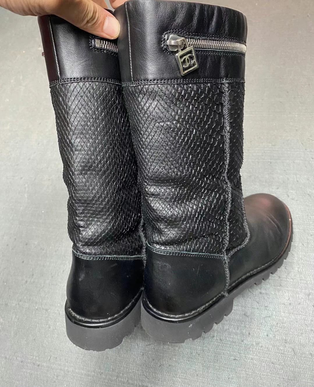 Chanel Chanel High Boots Size US 9.5 / IT 39.5 - 5 Thumbnail
