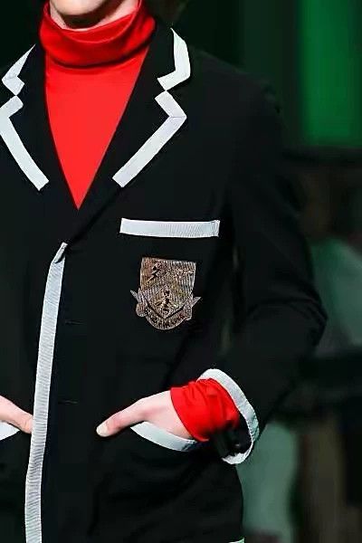 Gucci Gucci Runway Preppy Blazer Jacket Size US S / EU 44-46 / 1 - 9 Thumbnail