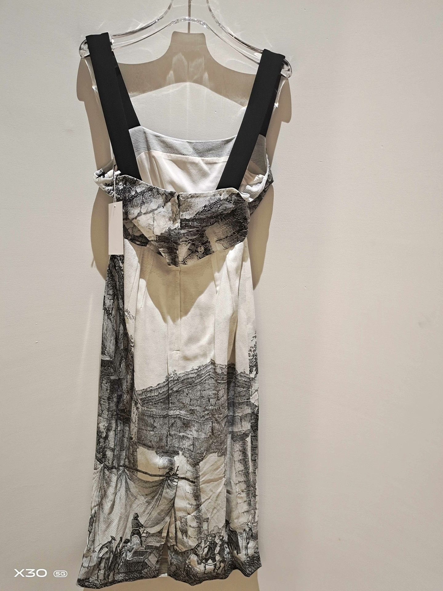 Dolce & Gabbana Dolce & Gabbana Ink Painting Dress Size S / US 4 / IT 40 - 3 Thumbnail