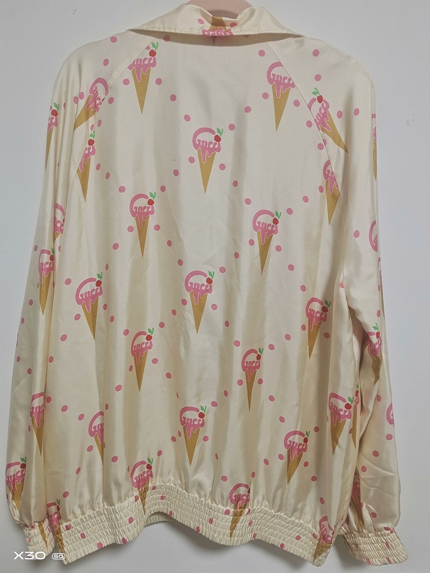 Gucci Gucci Silk Ice Cream Jacket Size L / US 10 / IT 46 - 3 Thumbnail
