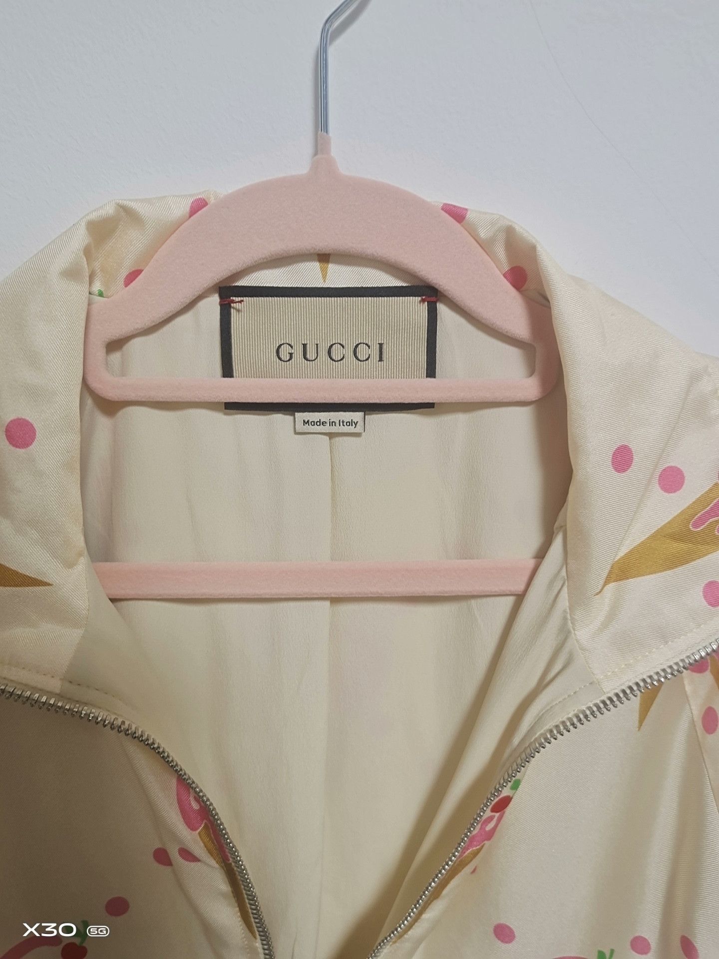 Gucci Gucci Silk Ice Cream Jacket Size L / US 10 / IT 46 - 2 Thumbnail