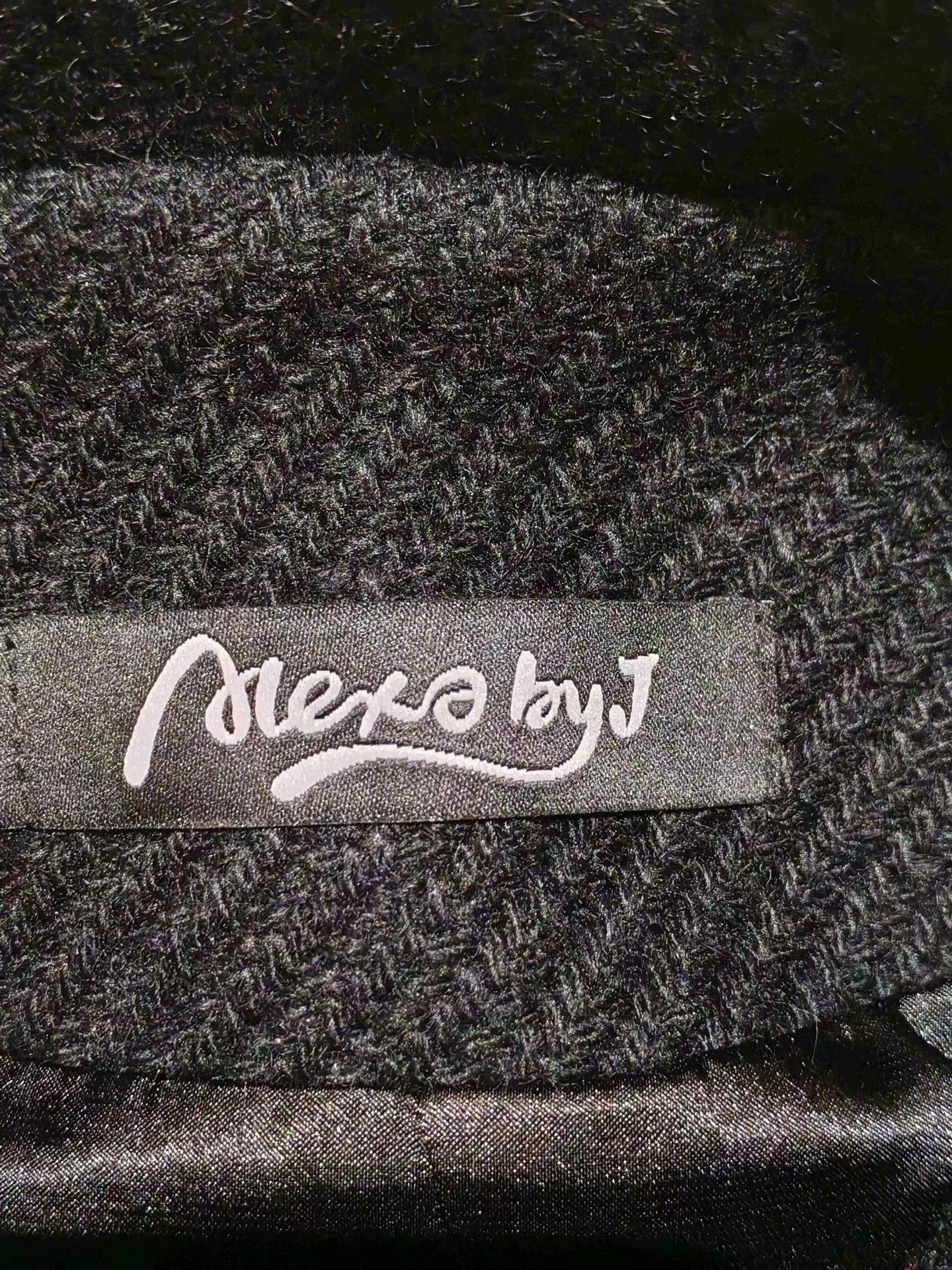 Alexa Chung Alexa by J Black Wool Coat Size S / US 4 / IT 40 - 5 Thumbnail