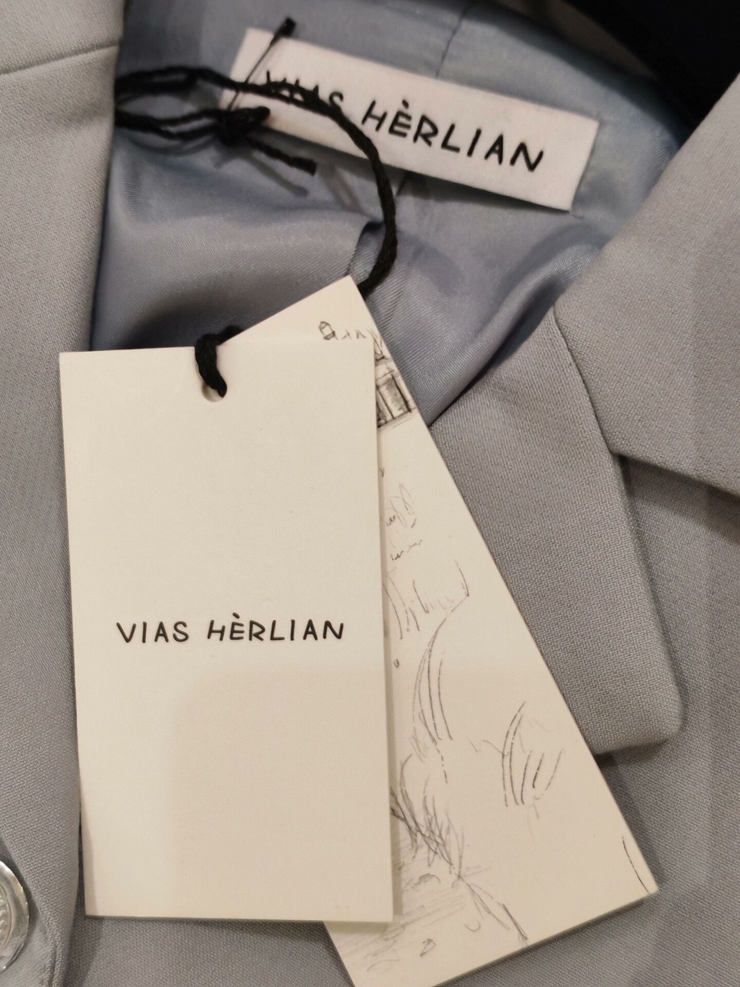 Herill Vias Herlian 2020 3D Bow Blazer Size S / US 4 / IT 40 - 4 Thumbnail