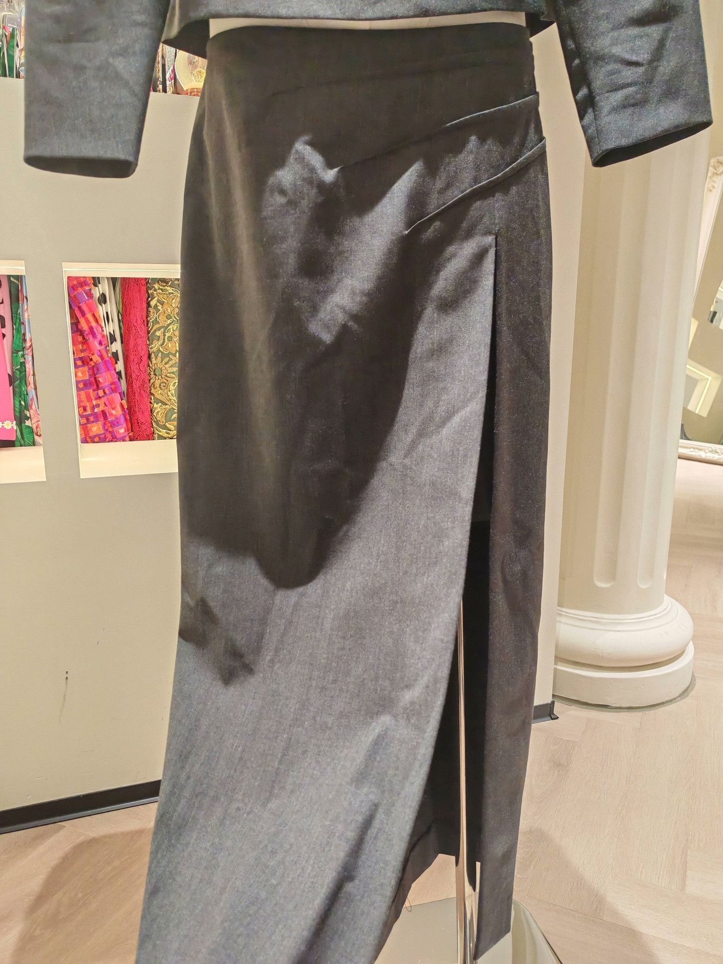 Alberta Ferretti Alberta Ferretti Gray Two-Piece Set Size S / US 4 / IT 40 - 5 Thumbnail