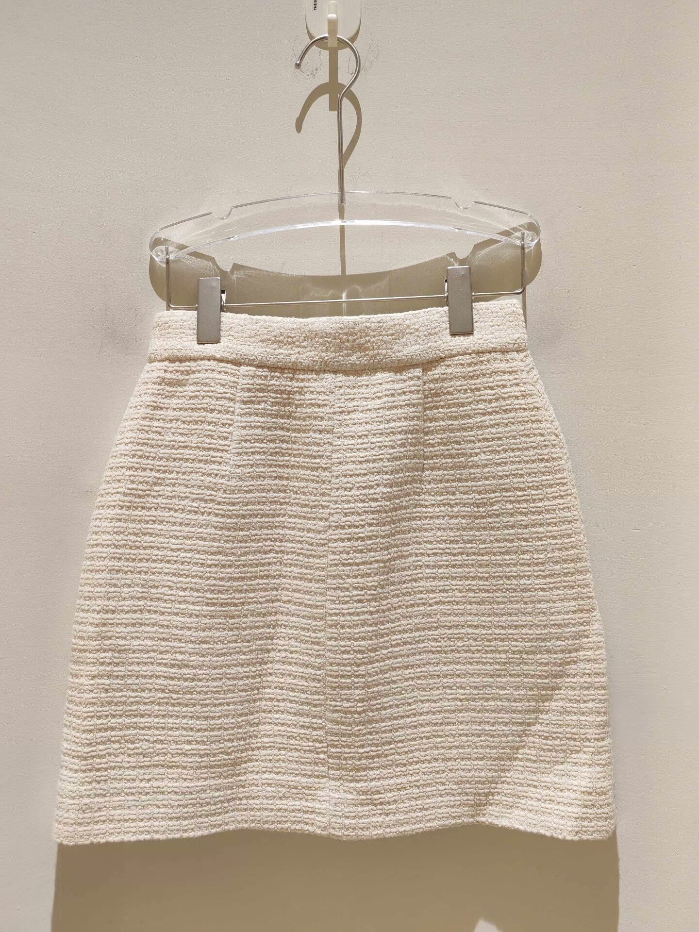 Maje Maje Metallic Button A-Line Tweed Skirt Size 36" / US 14 / IT 50 - 2 Thumbnail
