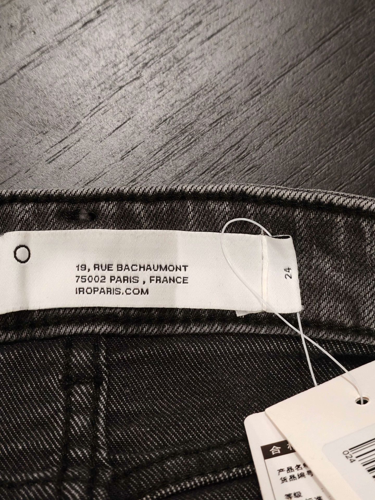 Iro IRO Linnie Denim Shorts Size 24" / US 00 / IT 34 - 3 Thumbnail