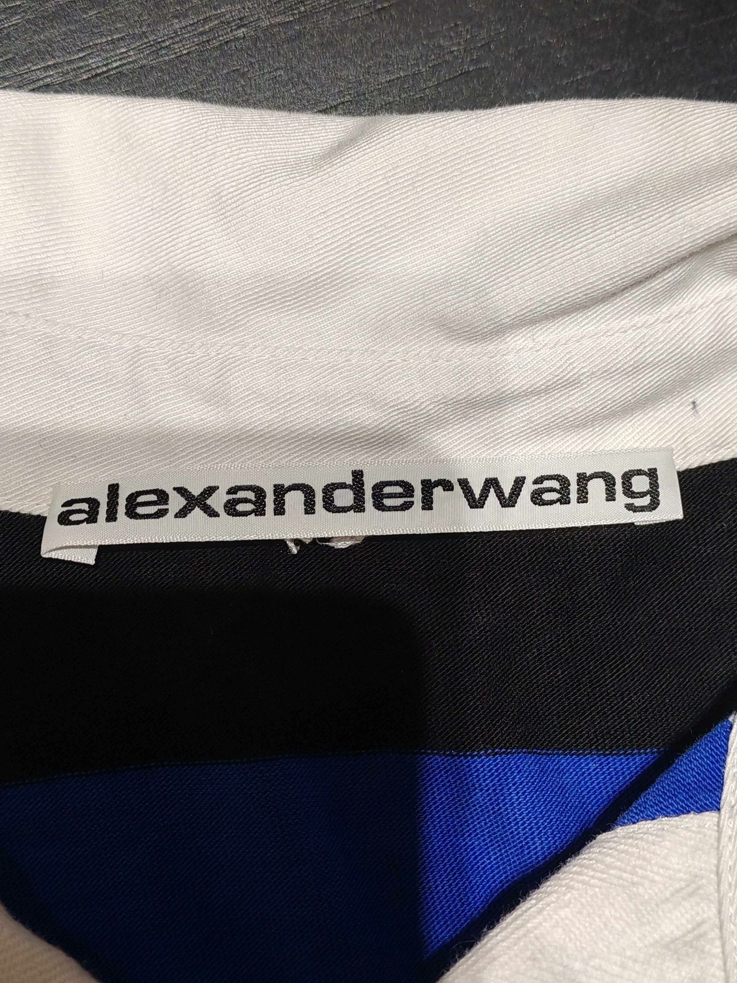 Alexander Wang Alexander Wang Blue Black Stripe Sweatshirt XS Size XS / US 0-2 / IT 36-38 - 3 Thumbnail