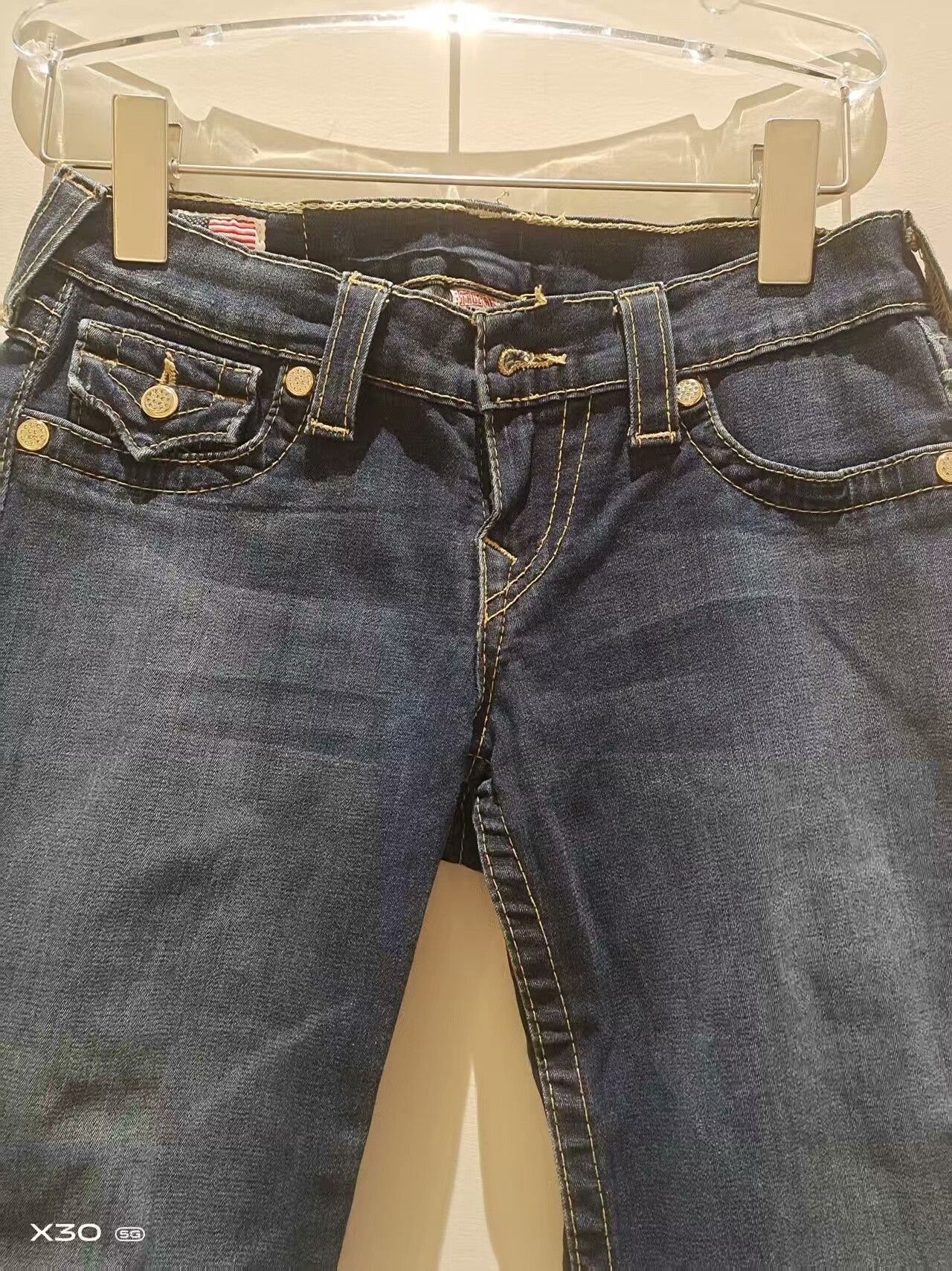 True Religion True Religion Mid-Rise Skinny Classic Jeans 25 Size 25" / US 0 / IT 36 - 4 Thumbnail