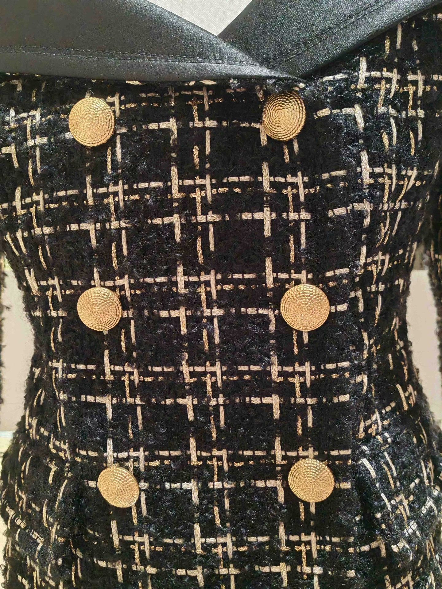 Faith Connexion Faith Connexion Wool Off-Shoulder Coat 38 Size S / US 4 / IT 40 - 7 Thumbnail