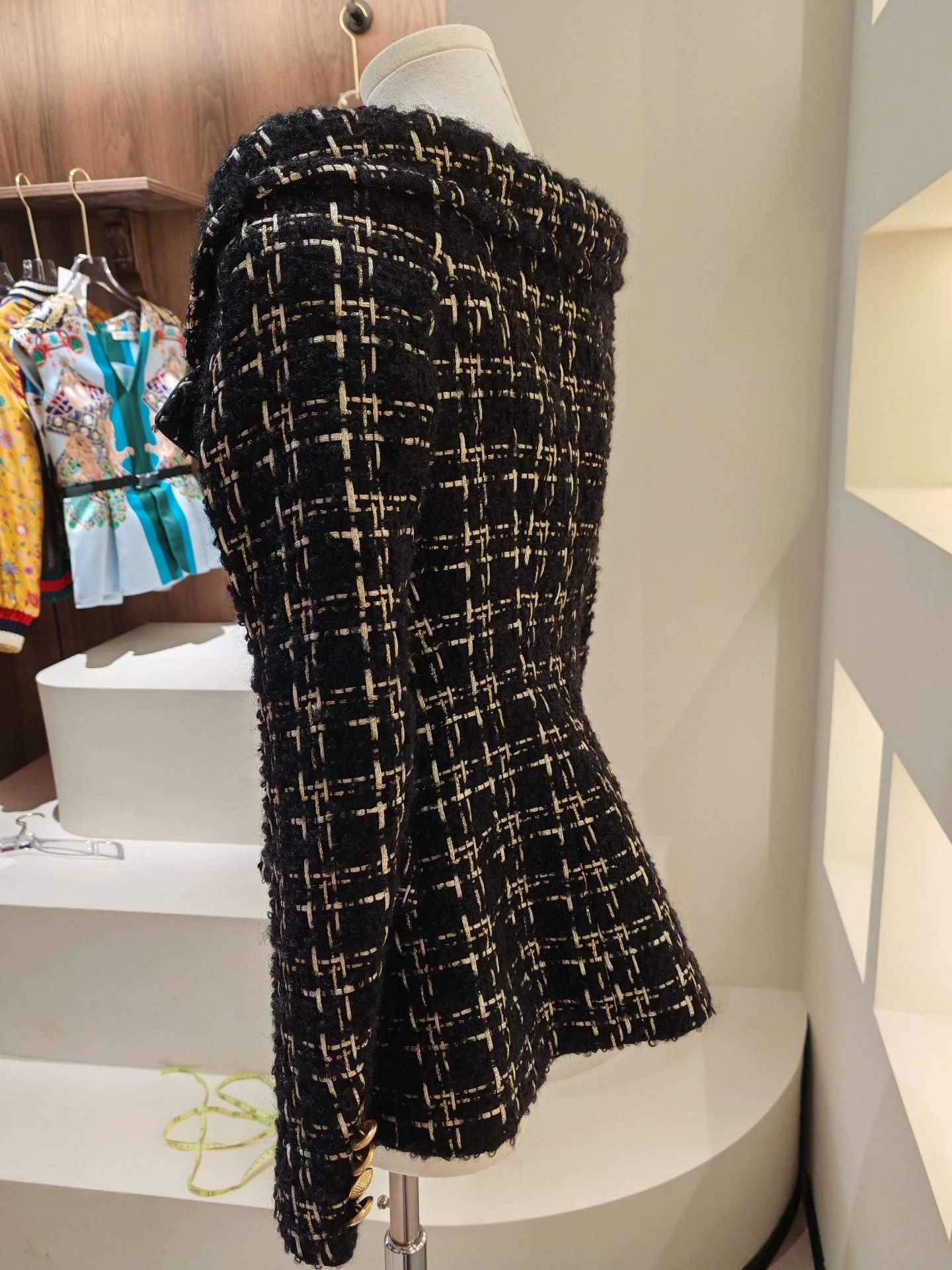 Faith Connexion Faith Connexion Wool Off-Shoulder Coat 38 Size S / US 4 / IT 40 - 6 Thumbnail