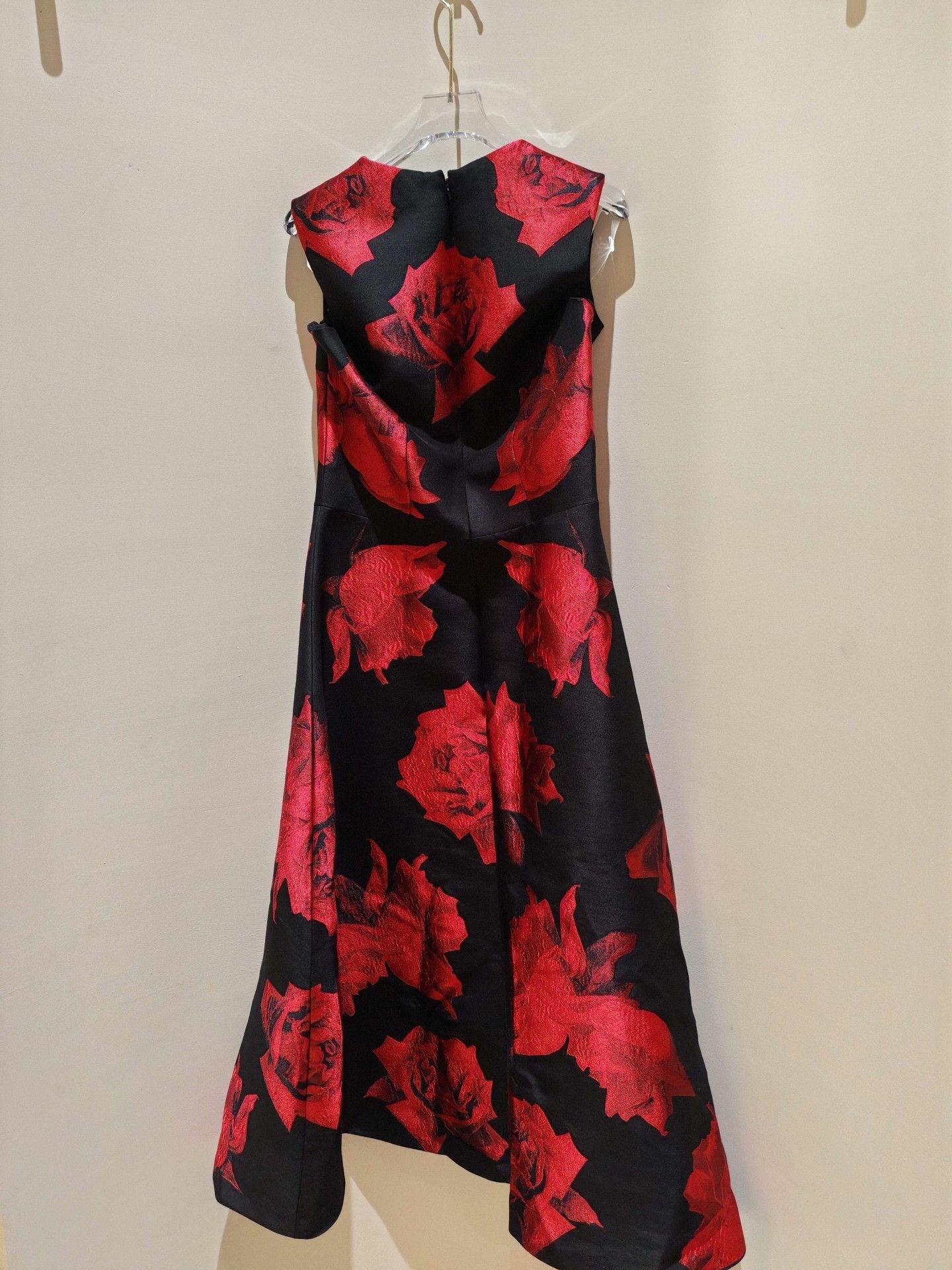Alexander McQueen McQueen Rose Show Silk Dress Size M / US 6-8 / IT 42-44 - 3 Thumbnail