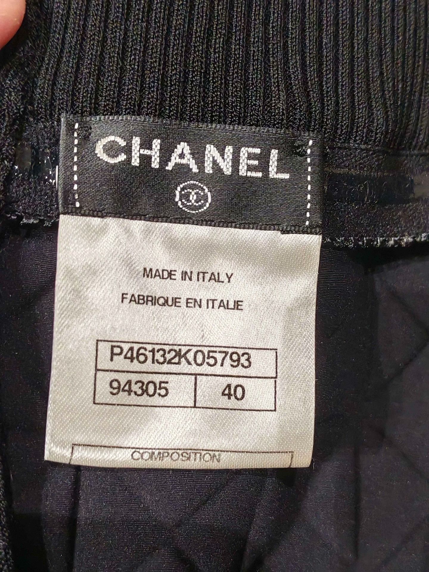 Chanel Chanel 2013 Black Quilted Strapless Mini Skirt Size 40" / US 18 - 4 Thumbnail