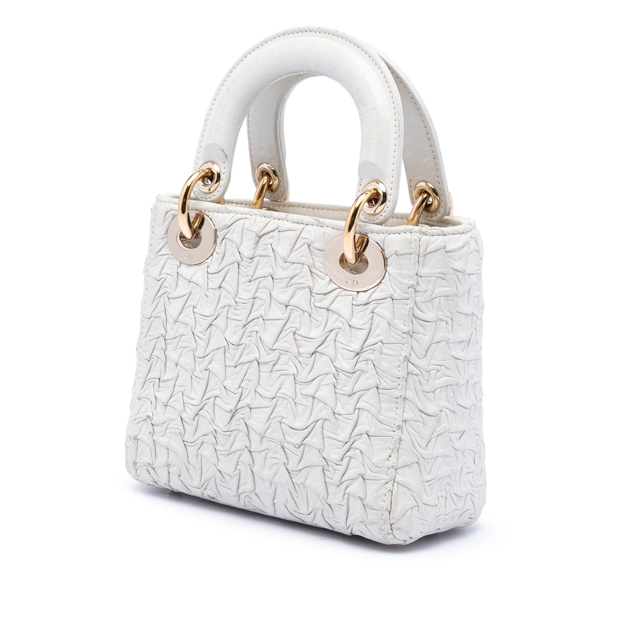 Dior Mini Wavy Crinkled Lambskin Lady Dior Size ONE SIZE - 2 Thumbnail