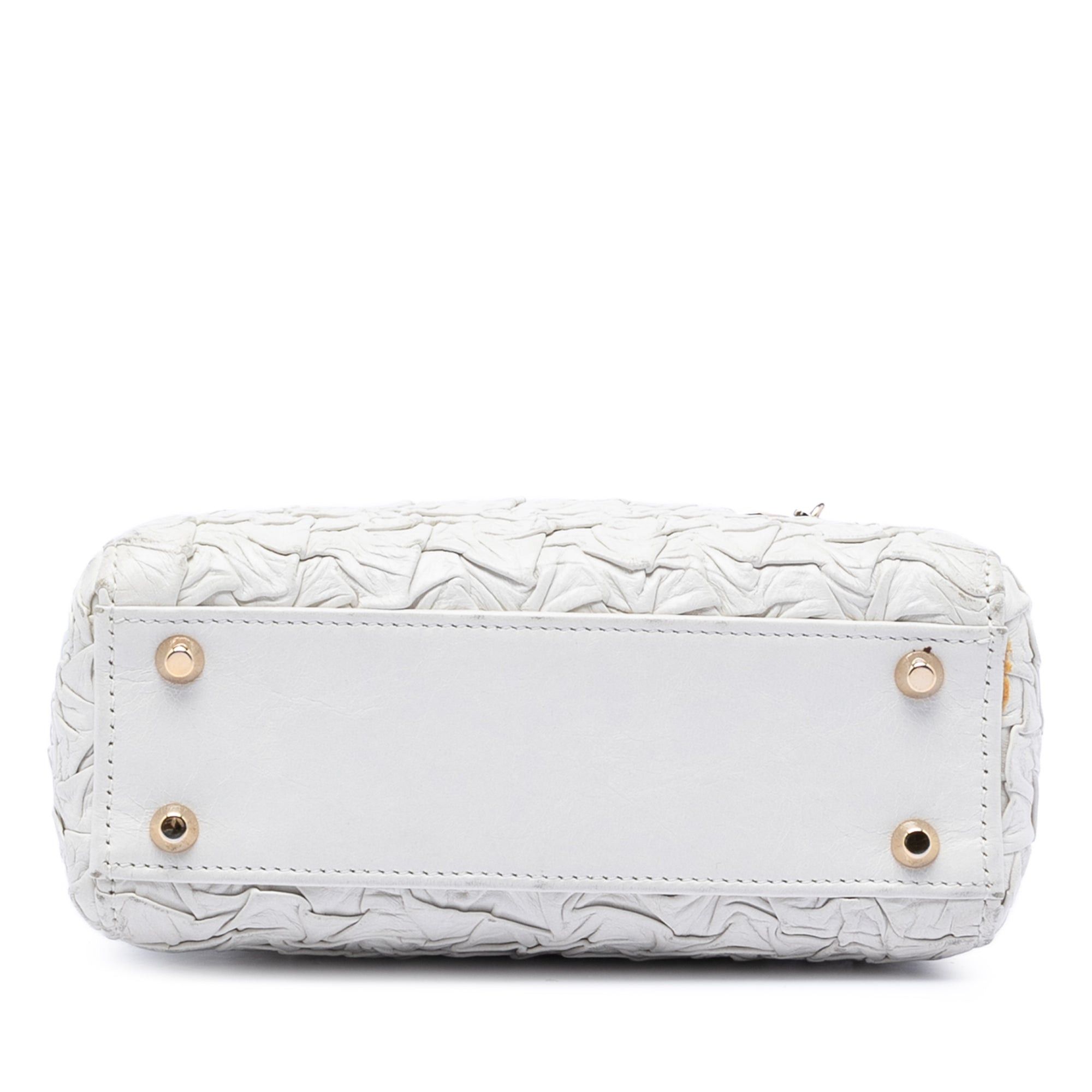 Dior Mini Wavy Crinkled Lambskin Lady Dior Size ONE SIZE - 3 Thumbnail