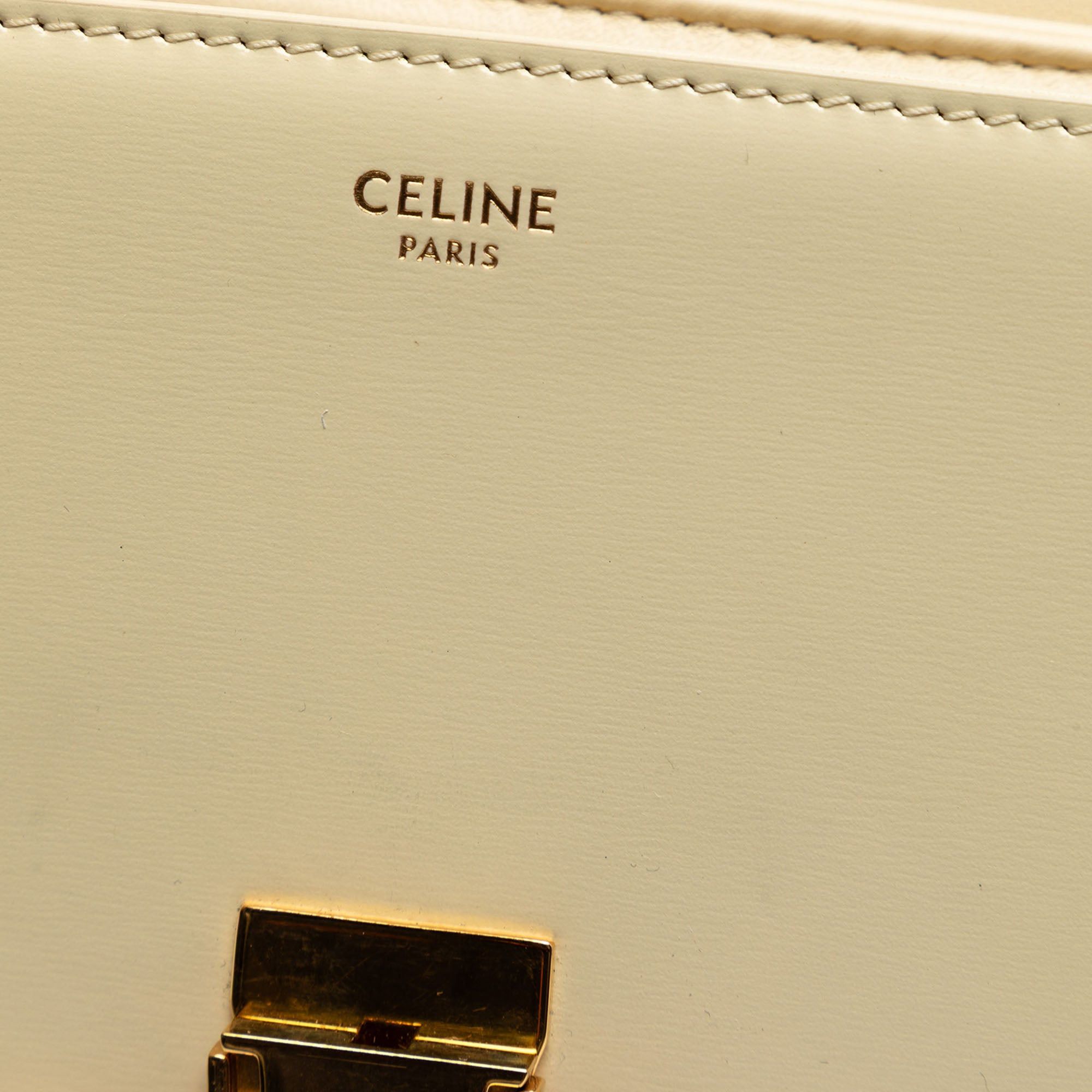 Celine Classique Shiny Calfskin Triomphe Crossbody Size ONE SIZE - 6 Thumbnail