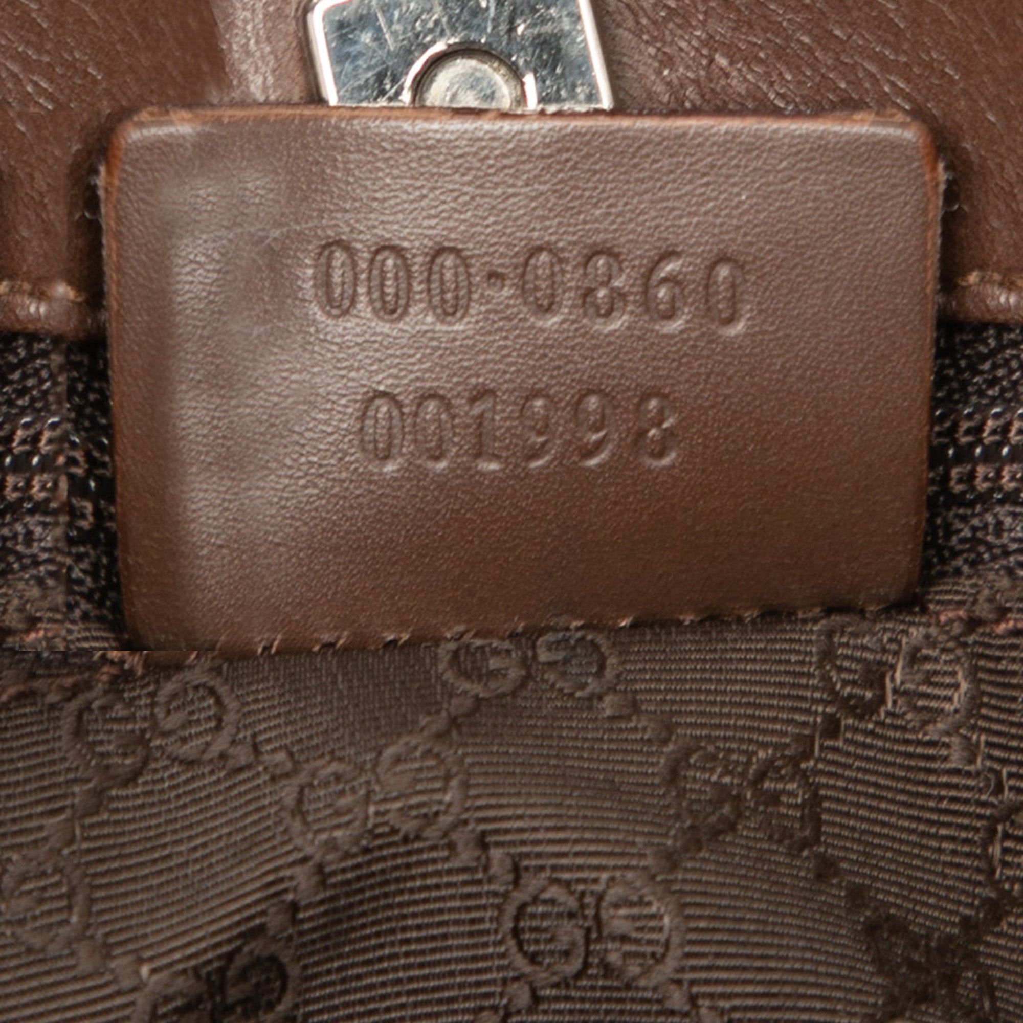 Gucci Leather Web Handbag Size ONE SIZE - 6 Thumbnail