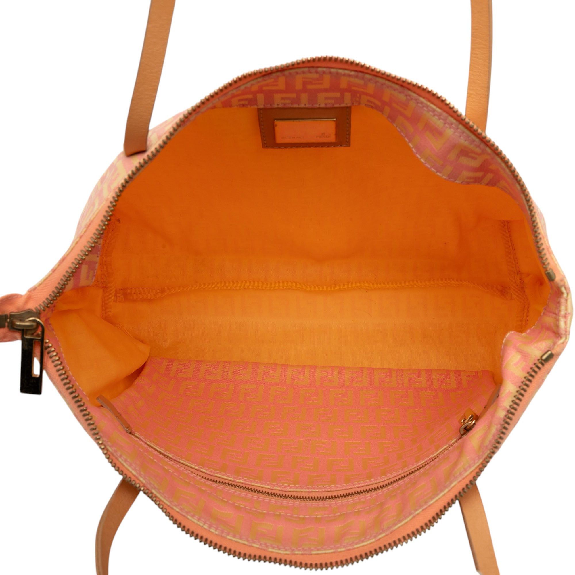Fendi Small Zucchino Canvas Tote Size ONE SIZE - 4 Thumbnail