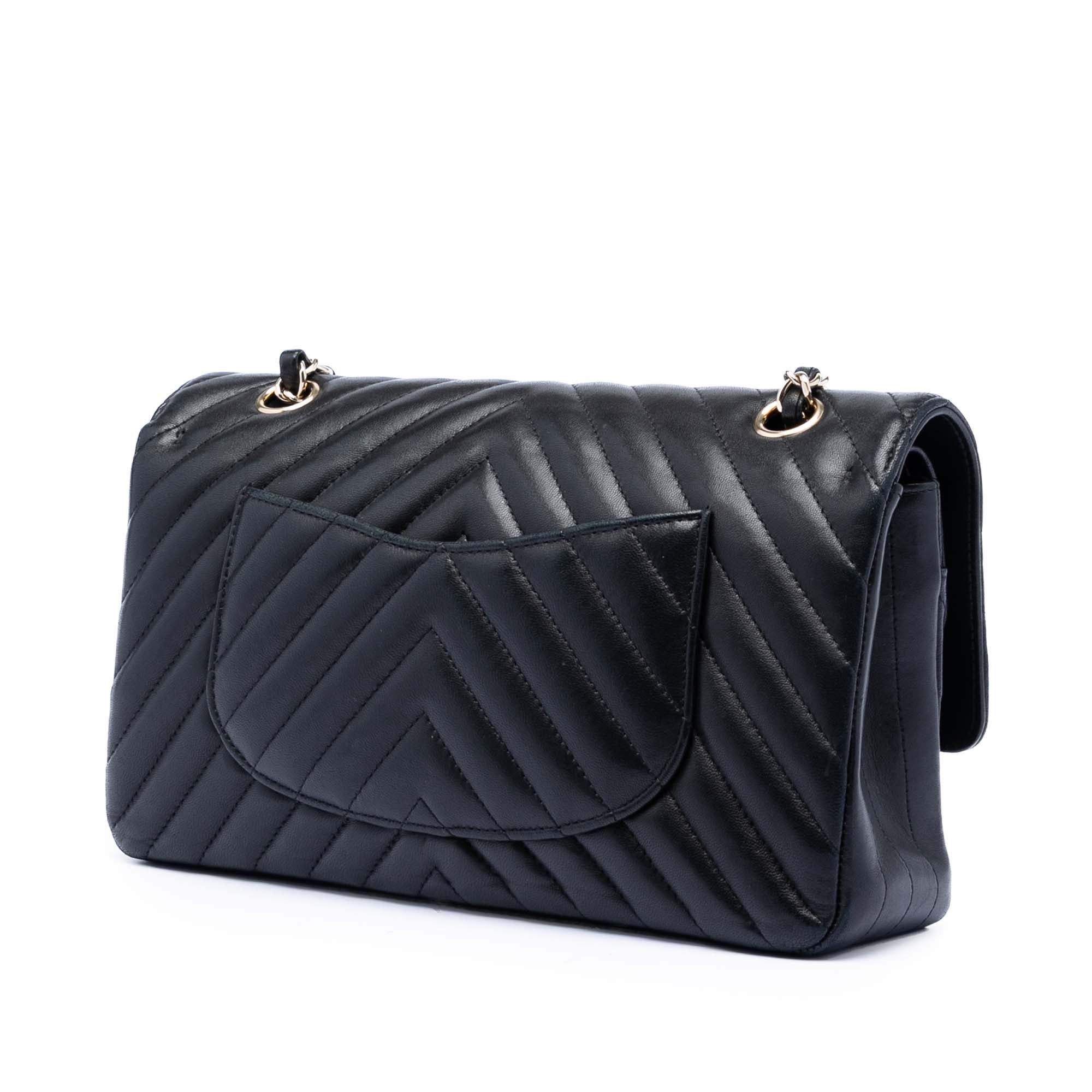 Chanel Medium Classic Chevron Lambskin Double Flap Size ONE SIZE - 2 Thumbnail
